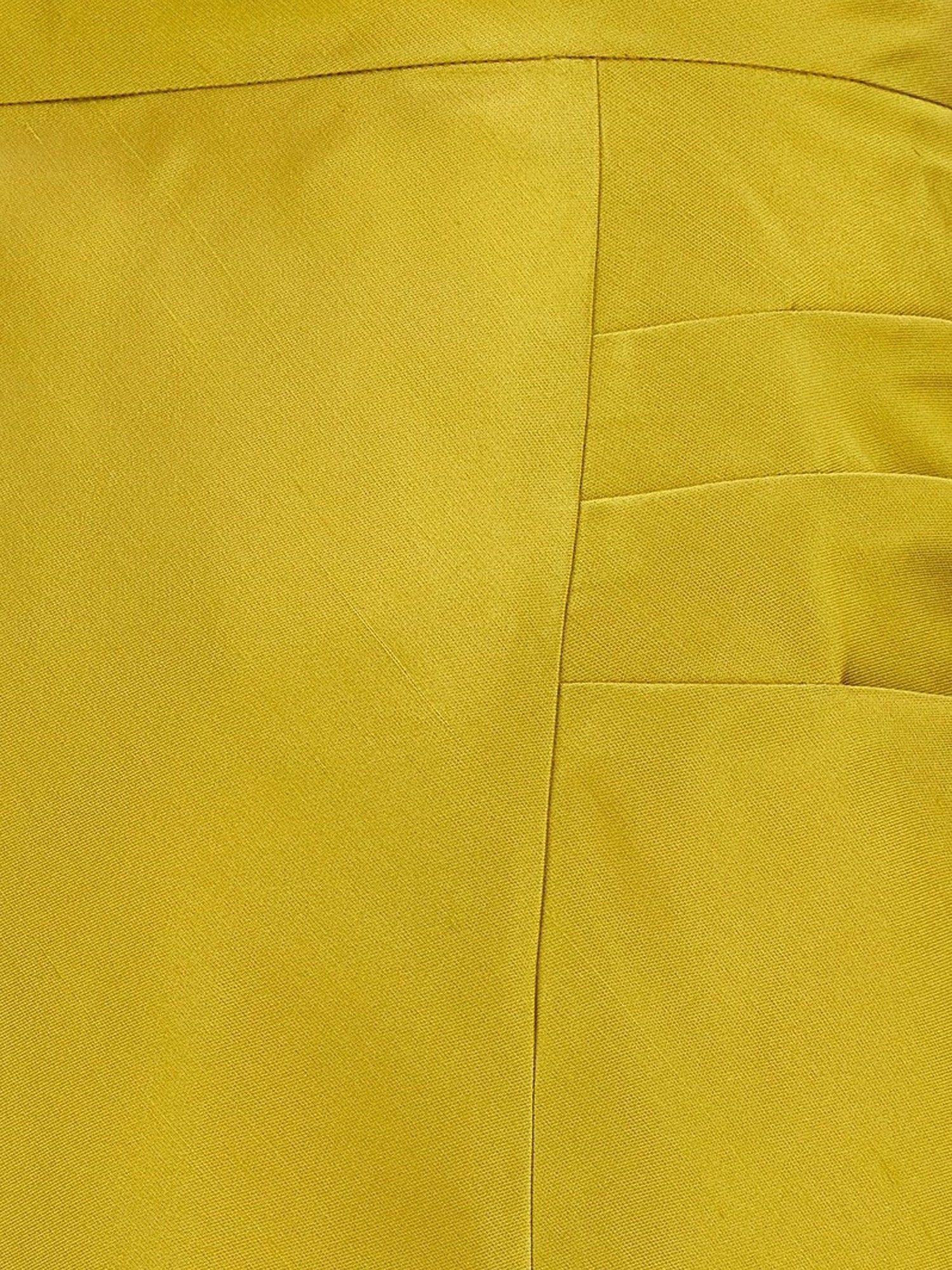Valentino Shantung Midi Skirt Size 27" / US 4 / IT 40 - 3 Thumbnail