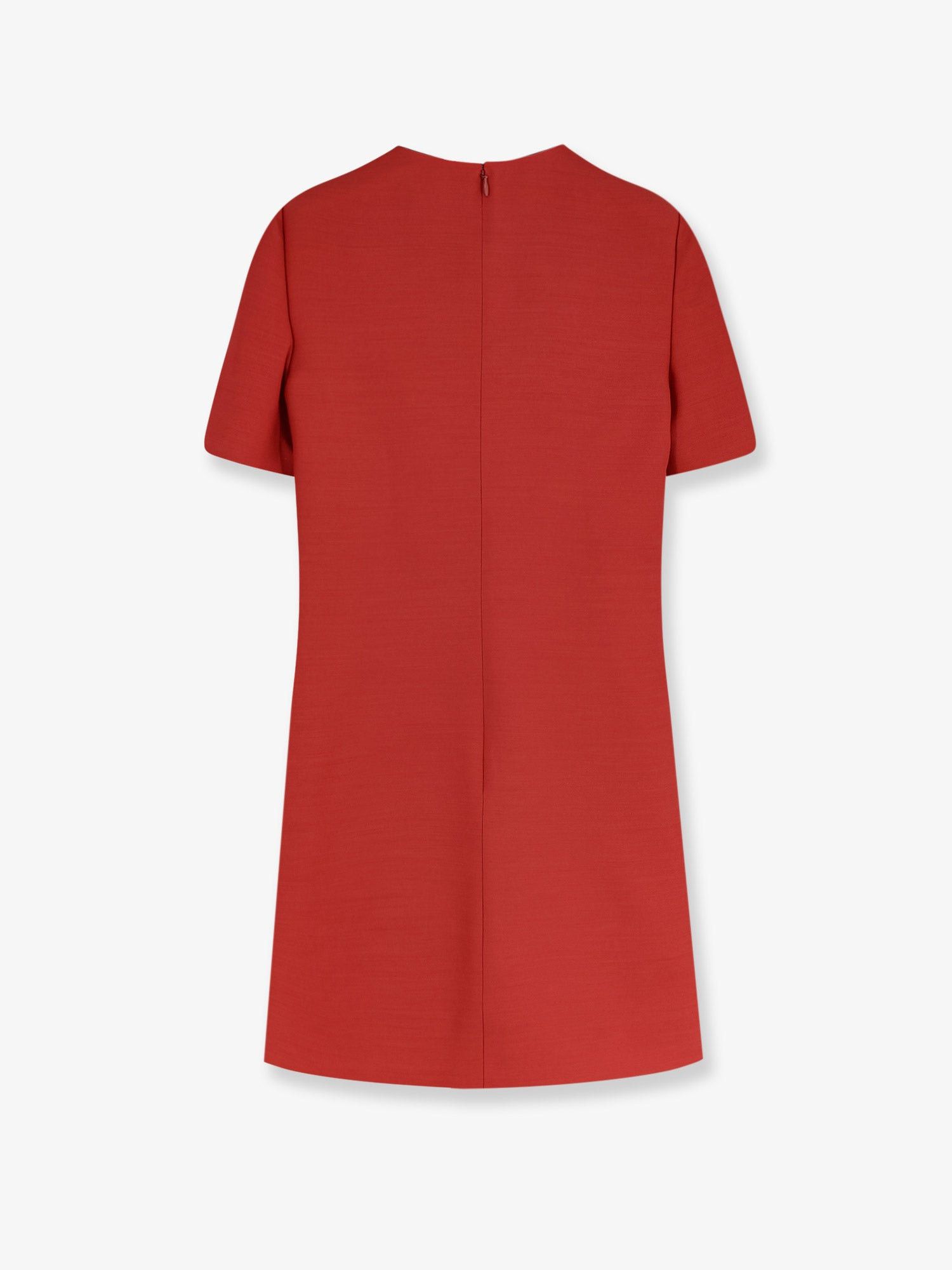 Valentino Wool And Silk Blend Short Dress Size S / US 4 / IT 40 - 2 Thumbnail