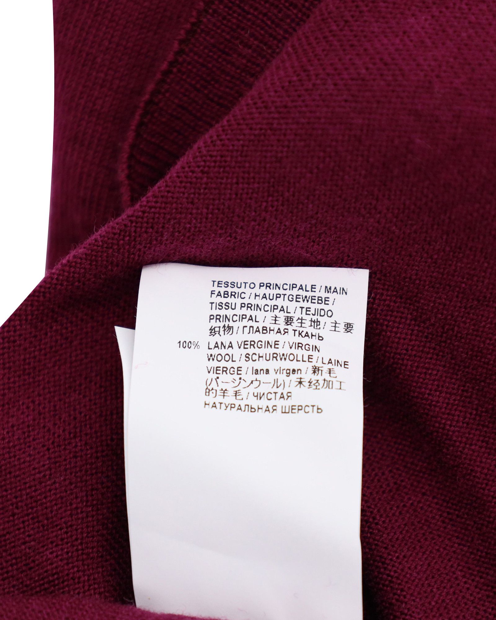 Marni Marni Long Sleeve Turtleneck Sweater in Maroon Wool Size S / US 4 / IT 40 - 5 Thumbnail