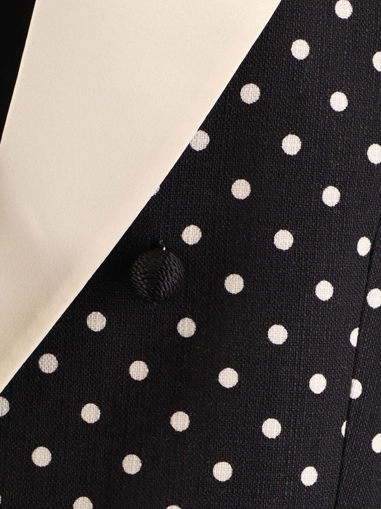 Valentino Polka-Dots Viscose Blazer Size M / US 6-8 / IT 42-44 - 3 Thumbnail