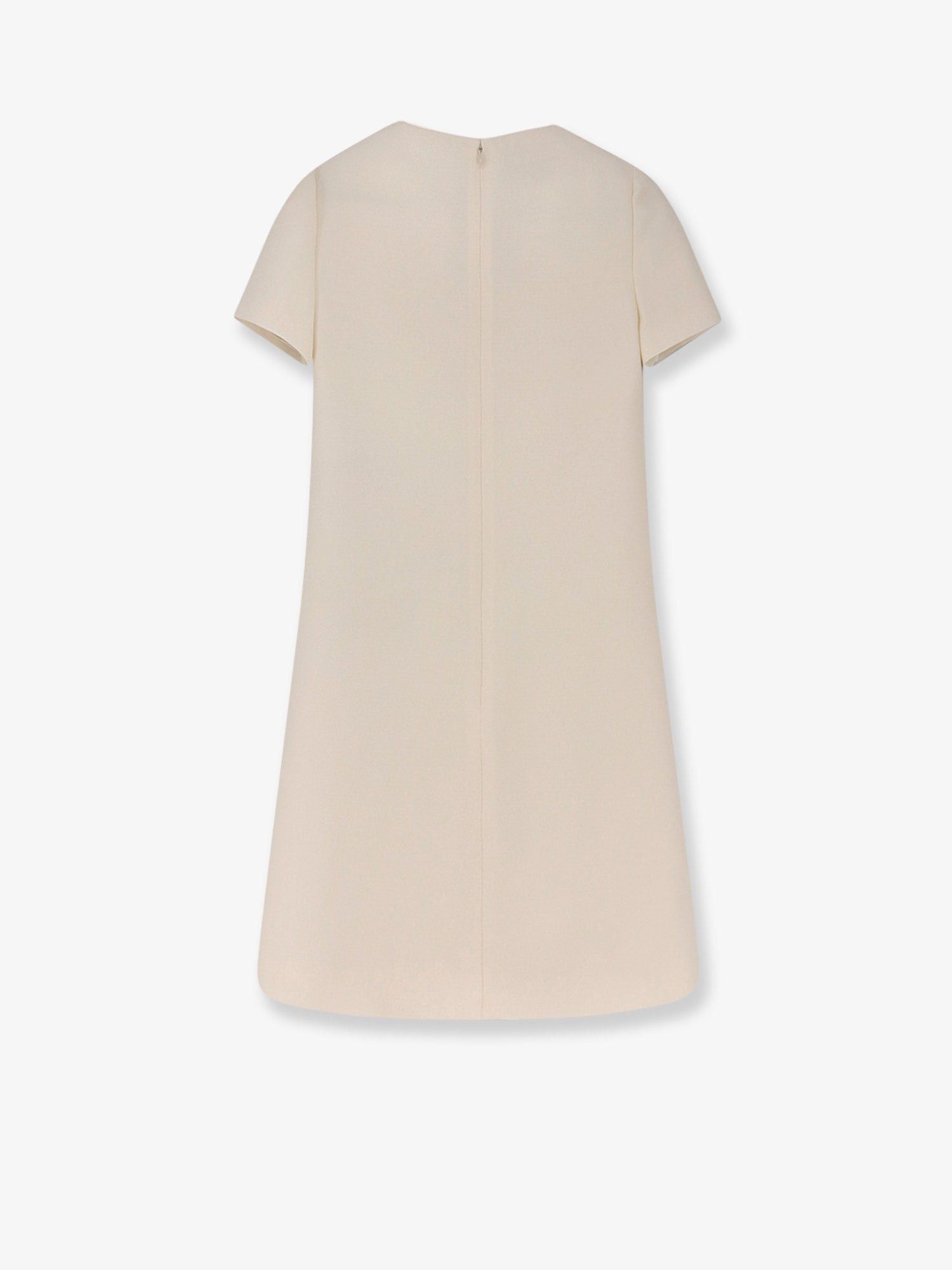 Valentino Virgin Wool And Silk Mini Dress Size S / US 4 / IT 40 - 2 Thumbnail
