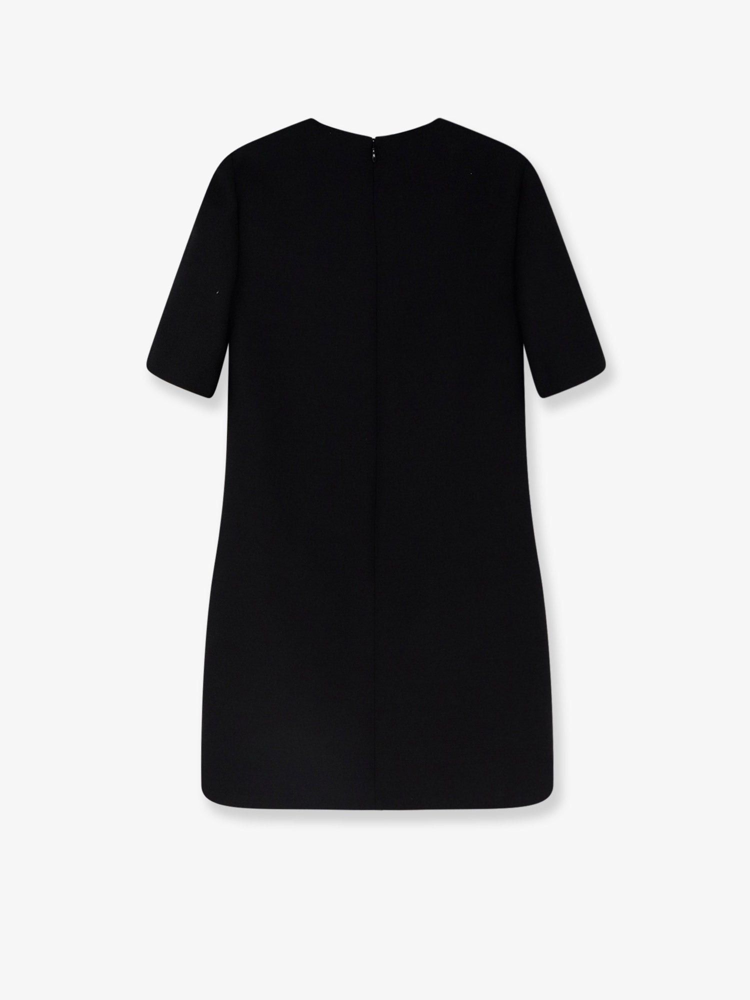 Valentino Virgin Wool And Silk Mini Dress Size S / US 4 / IT 40 - 2 Thumbnail