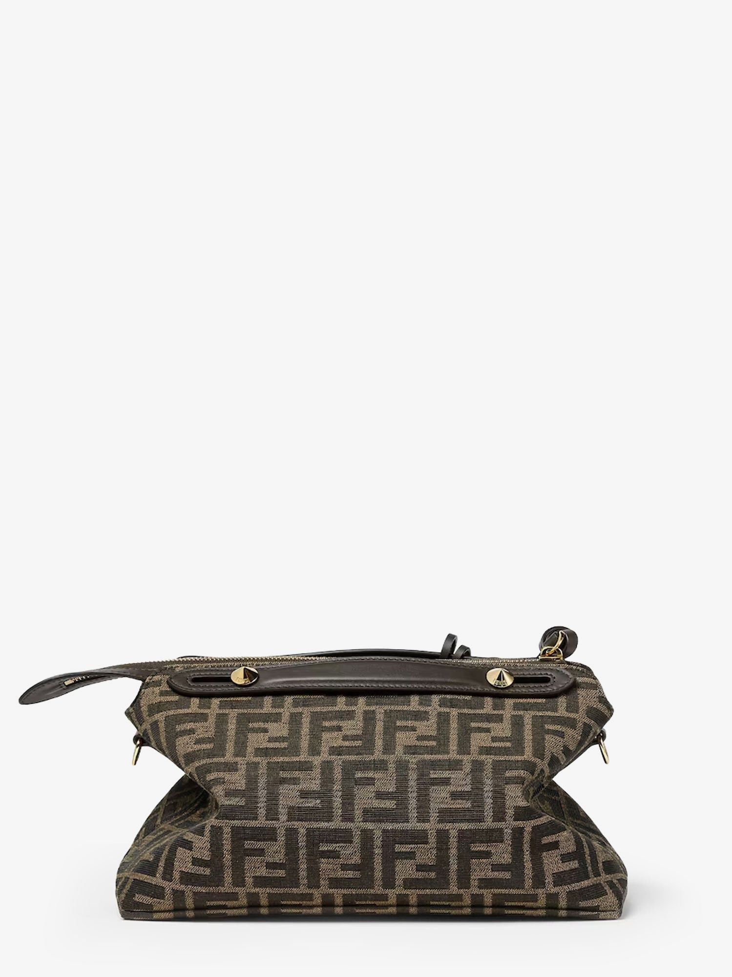 Fendi By The Way Soft Medium Ff Jacquard Fabric Crossbody Bag Size ONE SIZE - 3 Thumbnail