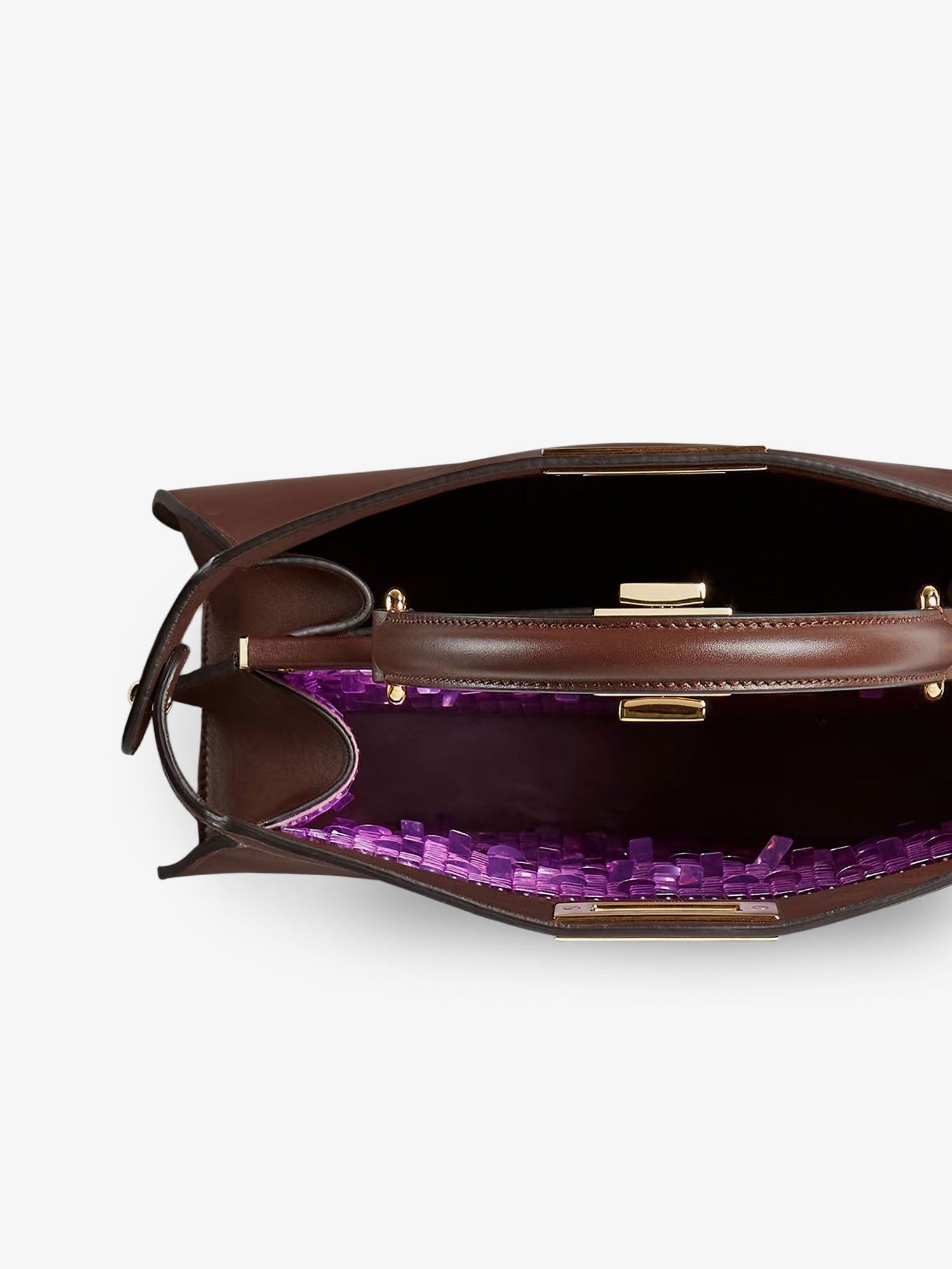 Fendi Peekaboo Iseeu Medium Leather Handbag Size ONE SIZE - 5 Thumbnail
