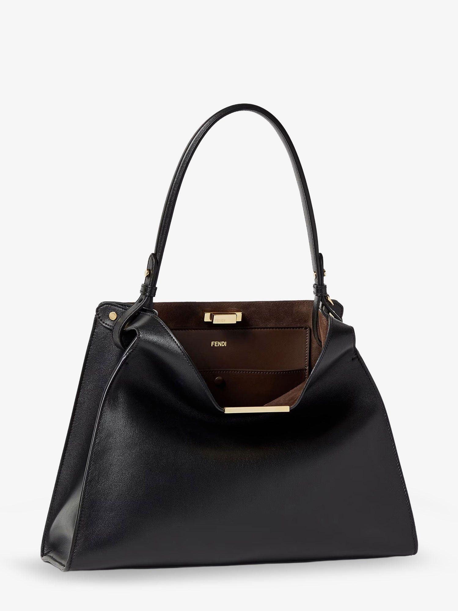 Fendi Way Medium Leather Shoulder Bag Size ONE SIZE - 3 Thumbnail