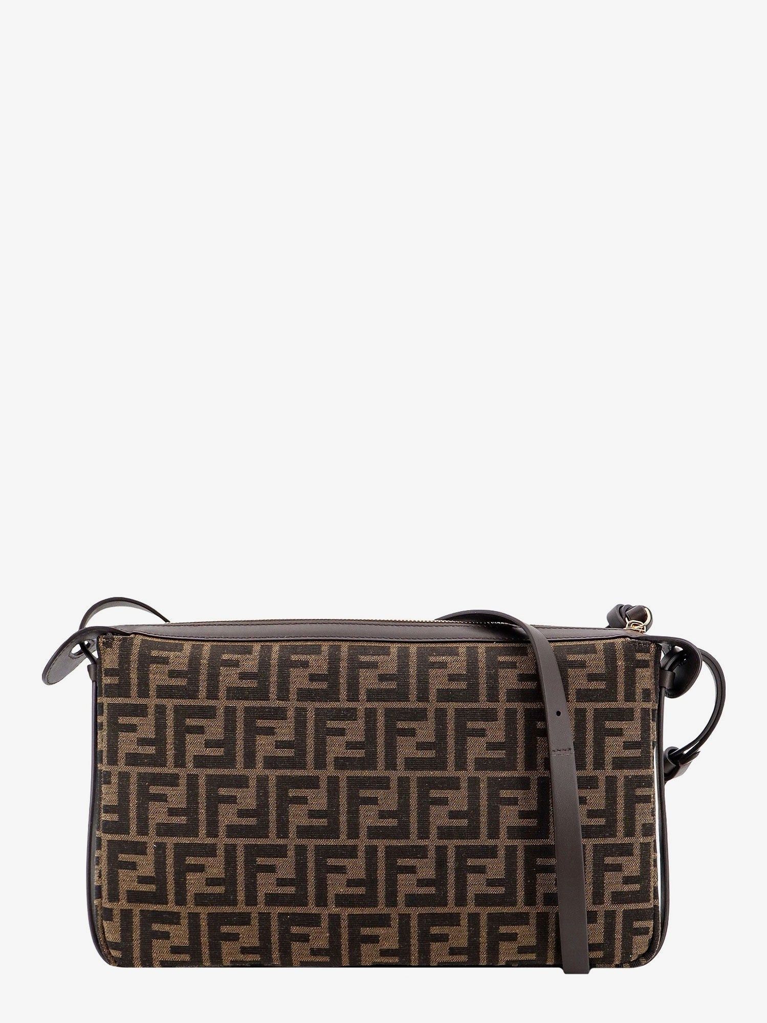 Fendi Simply Medium Ff Jacquard Fabric Crossbody Bag Size ONE SIZE - 2 Thumbnail