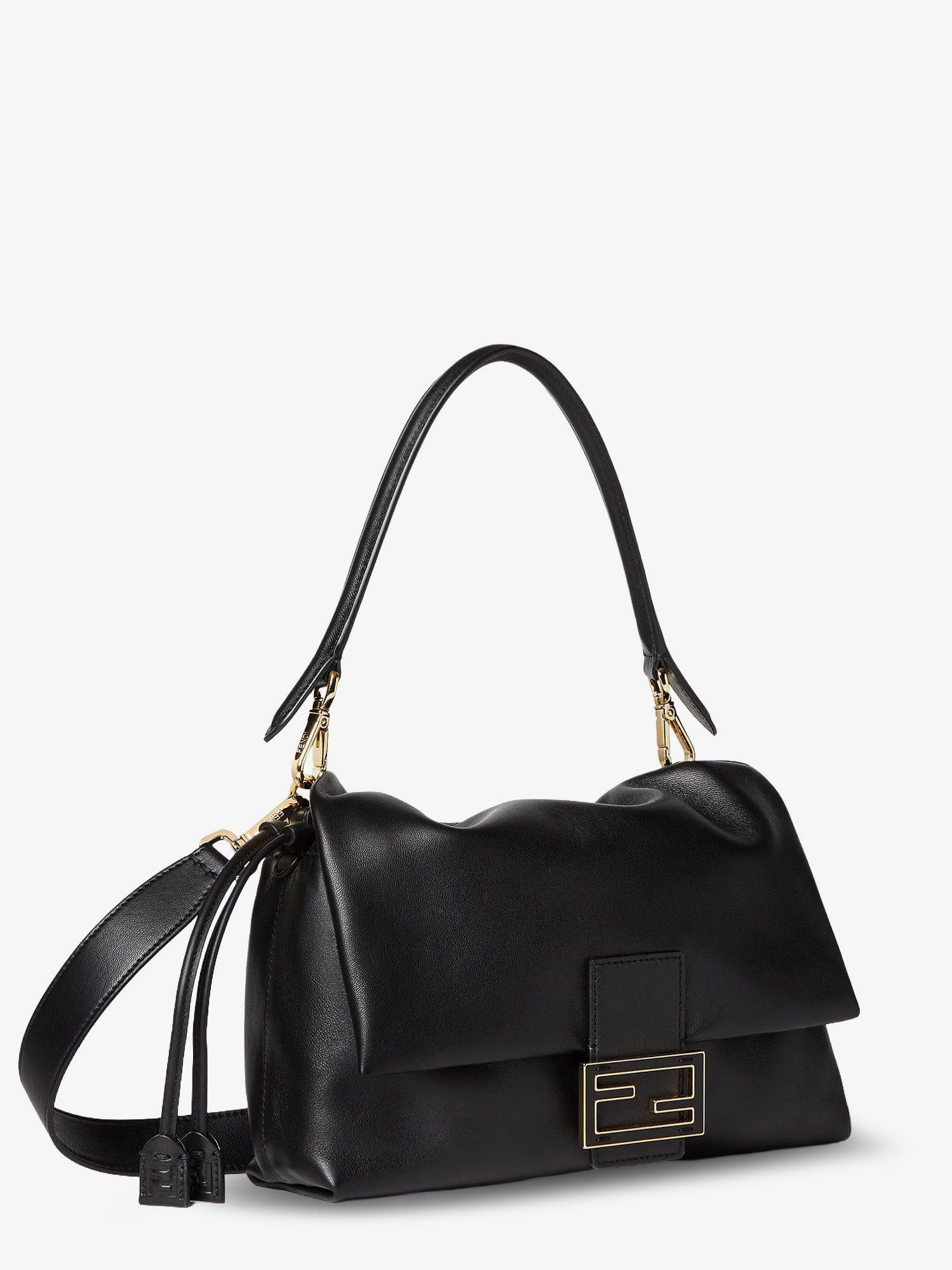 Fendi Mamma Baguette Medium Leather Crossbody Bag Size ONE SIZE - 3 Thumbnail