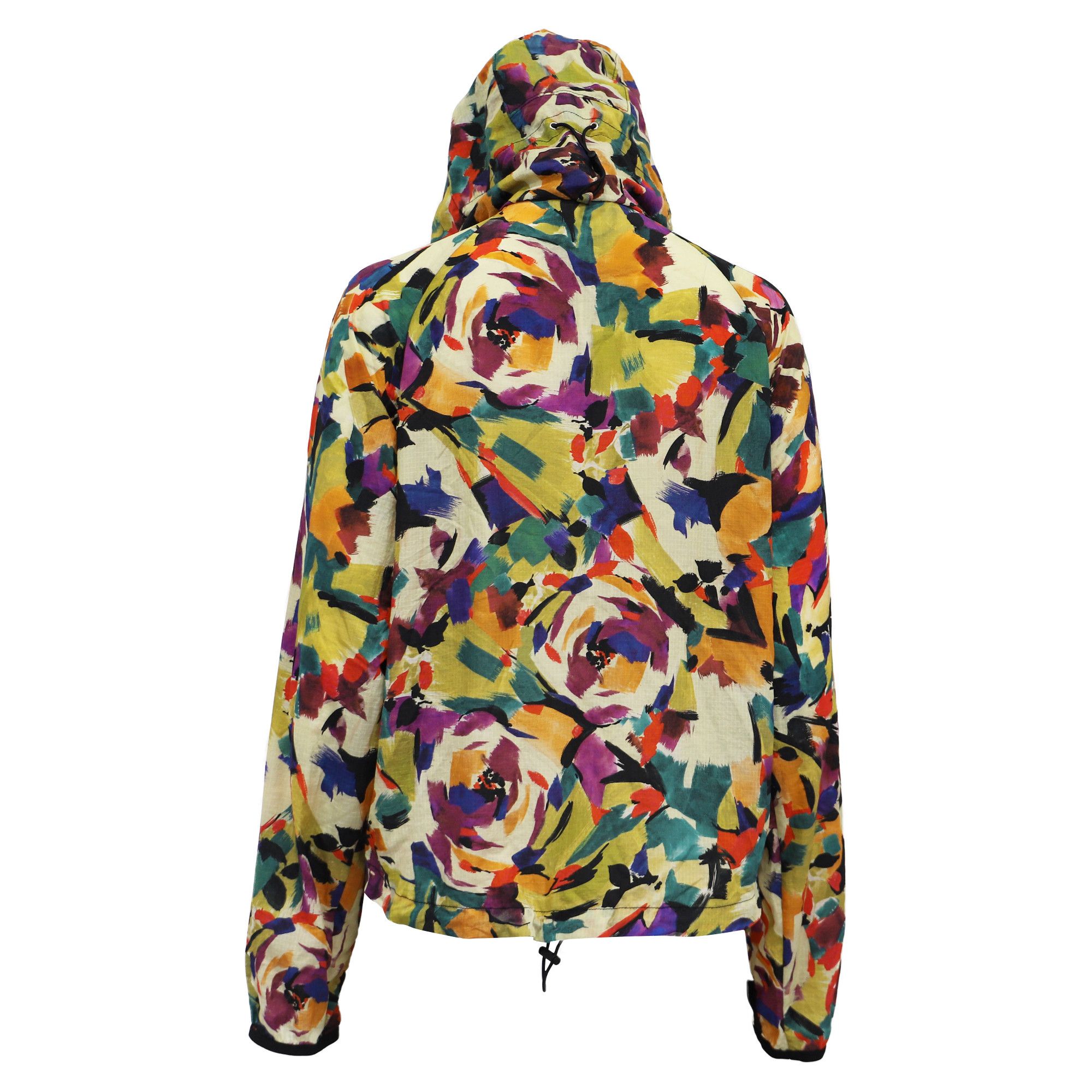 Kenzo Kenzo Abstract Print Windbreaker Jacket In Multicolor Nylon Size S / US 4 / IT 40 - 5 Thumbnail