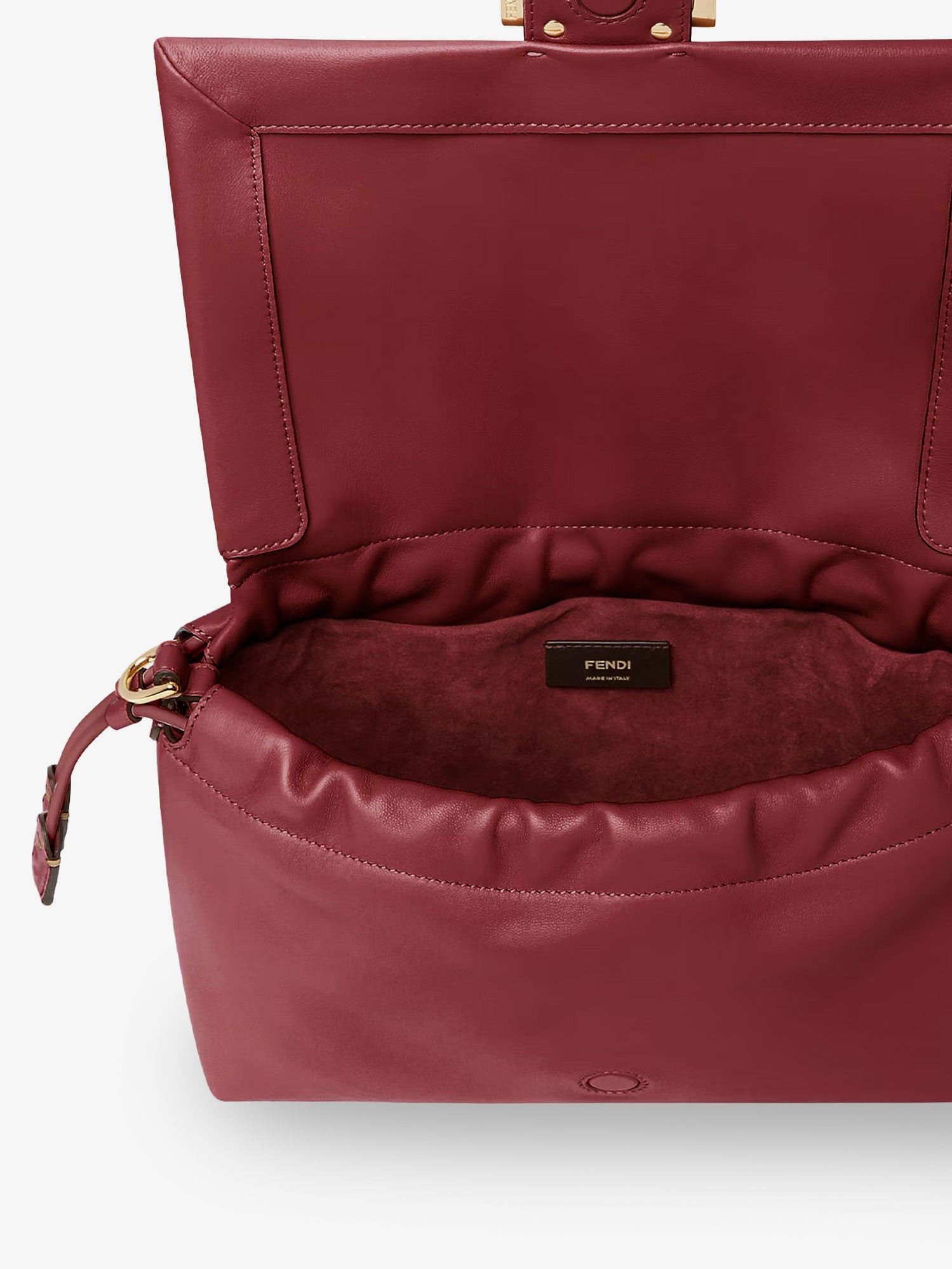Fendi Mamma Baguette Medium Leather Crossbody Bag Size ONE SIZE - 4 Thumbnail