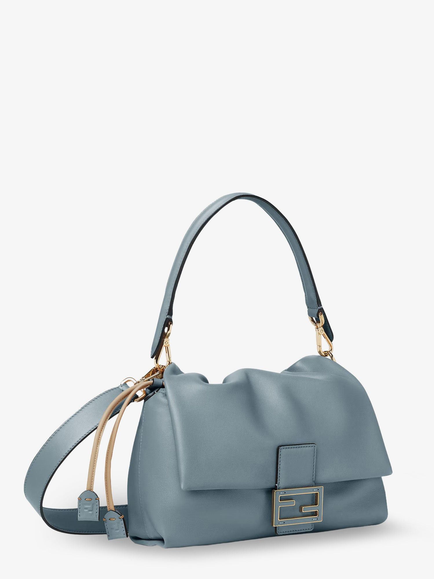 Fendi Mamma Baguette Medium Leather Crossbody Bag Size ONE SIZE - 3 Thumbnail