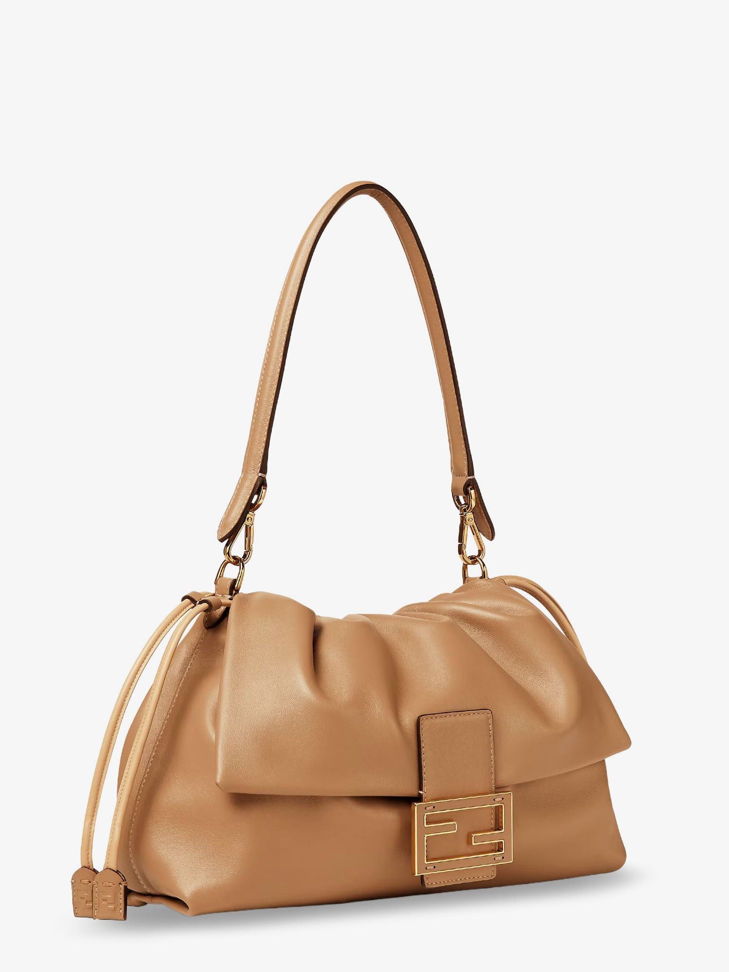 Fendi Mamma Baguette Large Leather Shoulder Bag Size ONE SIZE - 3 Thumbnail