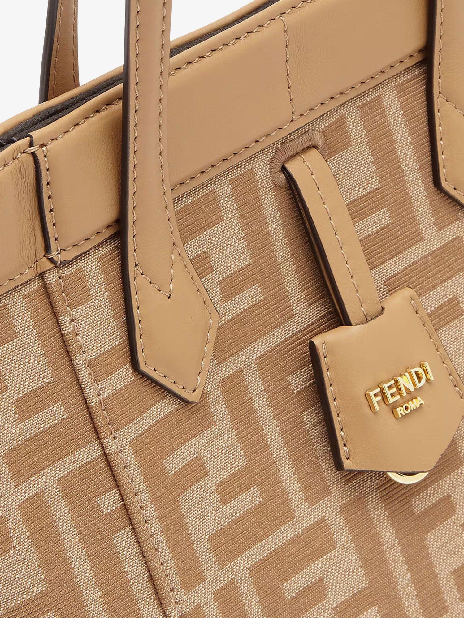 Fendi Origami Mini Ff Fabric Bucket Bag Size ONE SIZE - 5 Thumbnail