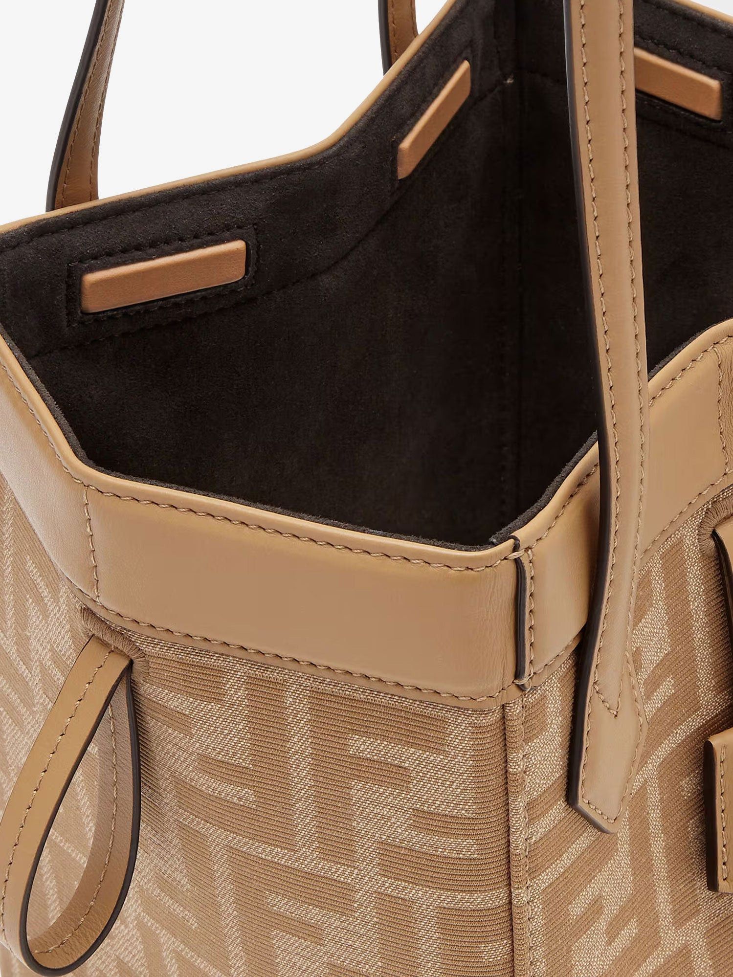 Fendi Origami Mini Ff Fabric Bucket Bag Size ONE SIZE - 4 Thumbnail