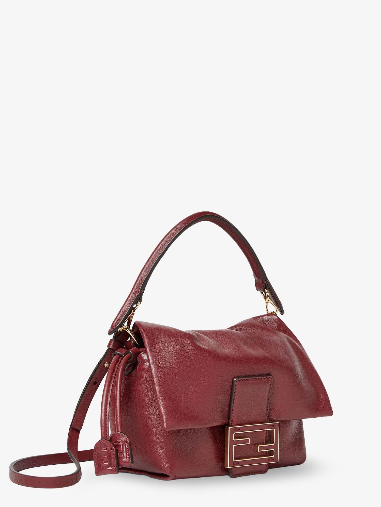 Fendi Mamma Baguette Small Leather Crossbody Bag Size ONE SIZE - 3 Thumbnail