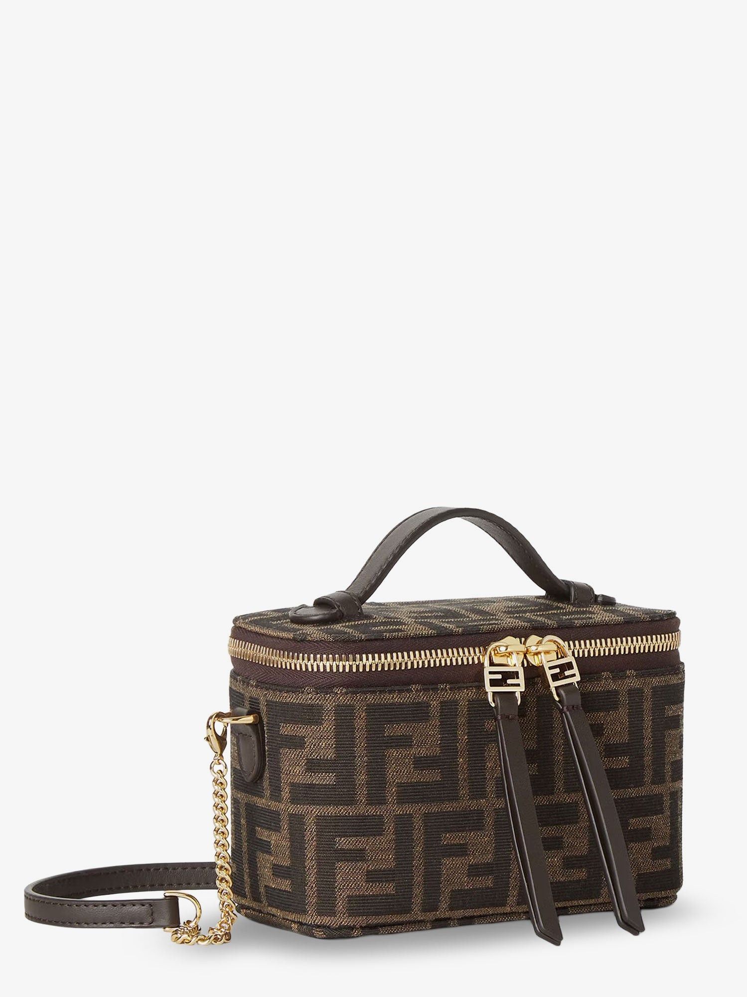 Fendi Vanity Crossbody Bag In Ff Jacquard Fabric Size ONE SIZE - 4 Thumbnail