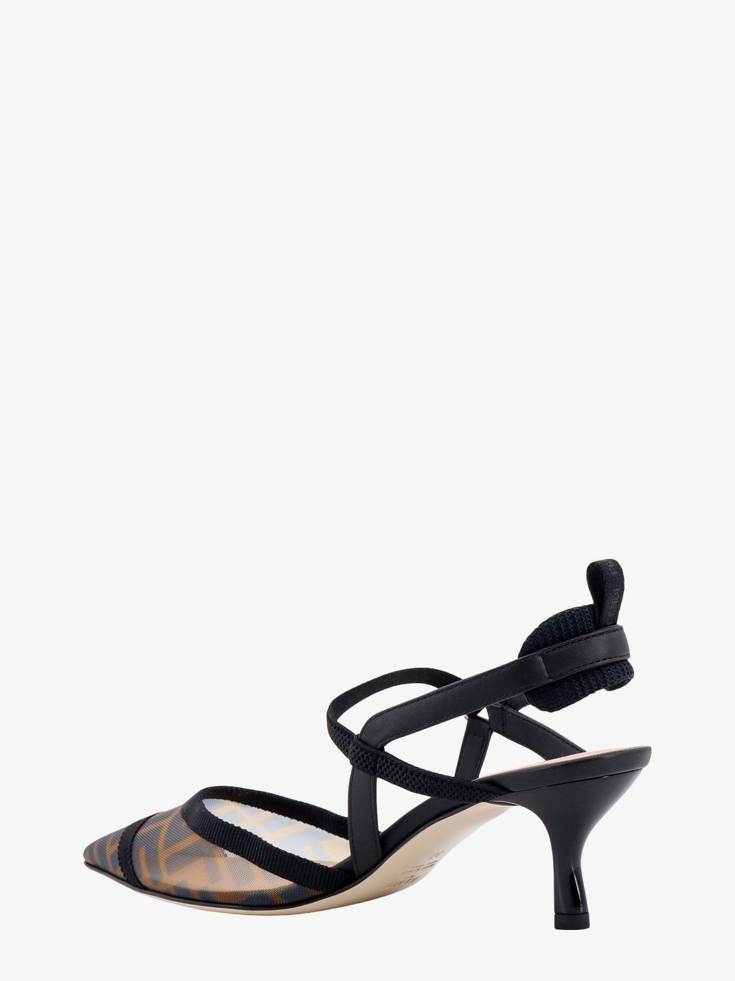 Fendi Colibrã¬ Lite Pumps In Ff Mesh Size US 7 / IT 37 - 4 Thumbnail