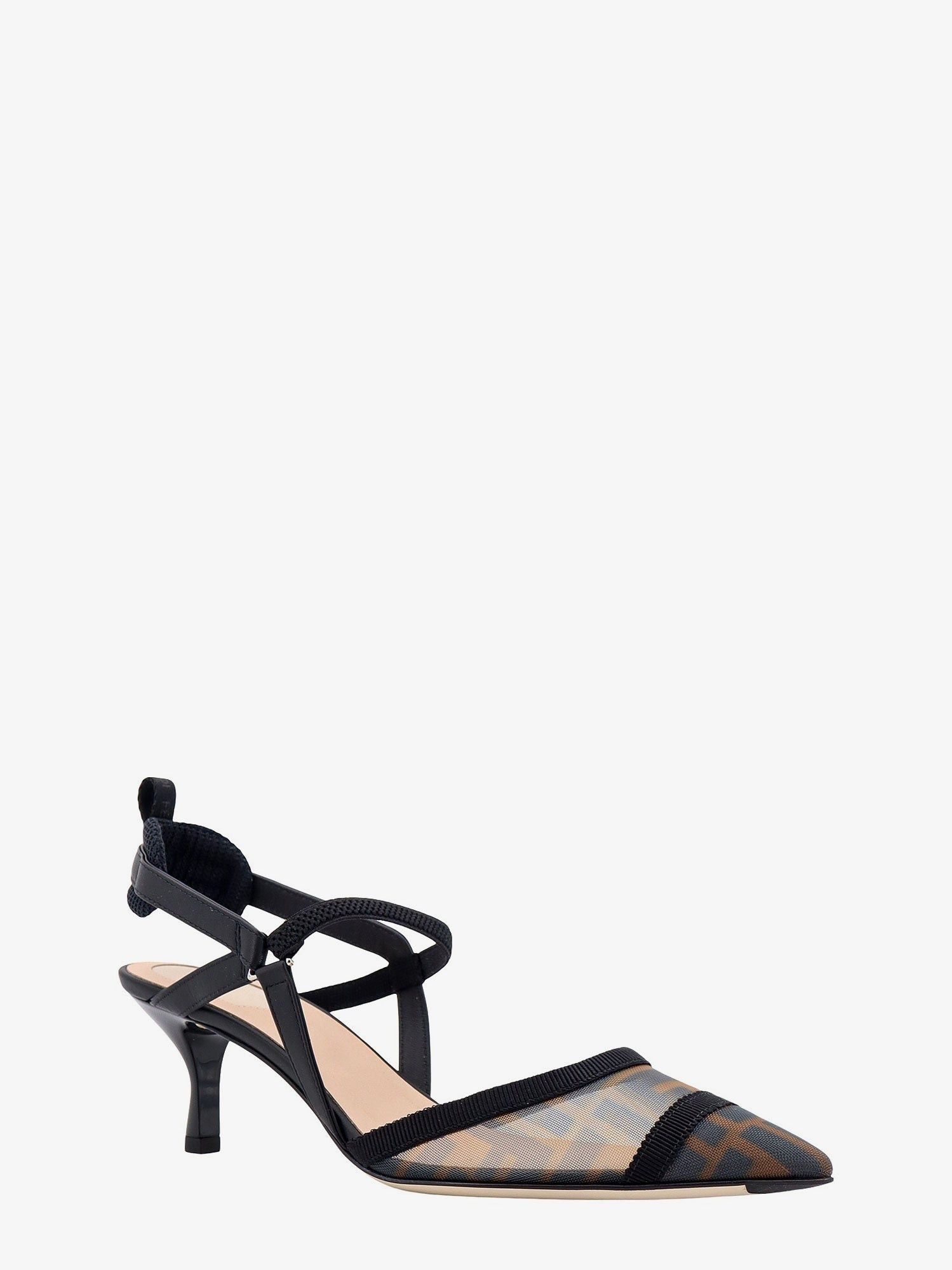 Fendi Colibrã¬ Lite Pumps In Ff Mesh Size US 7 / IT 37 - 3 Thumbnail