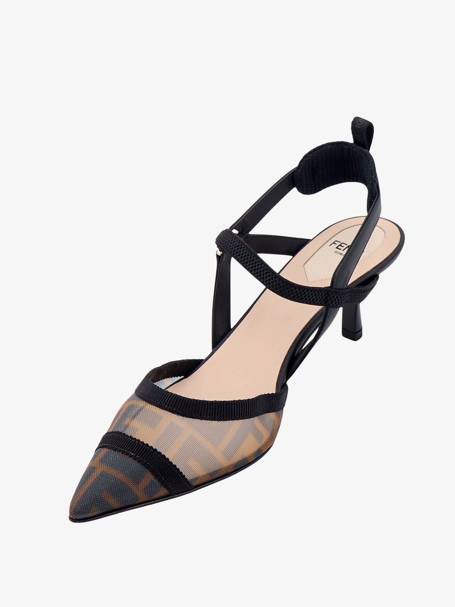 Fendi Colibrã¬ Lite Pumps In Ff Mesh Size US 7 / IT 37 - 5 Thumbnail