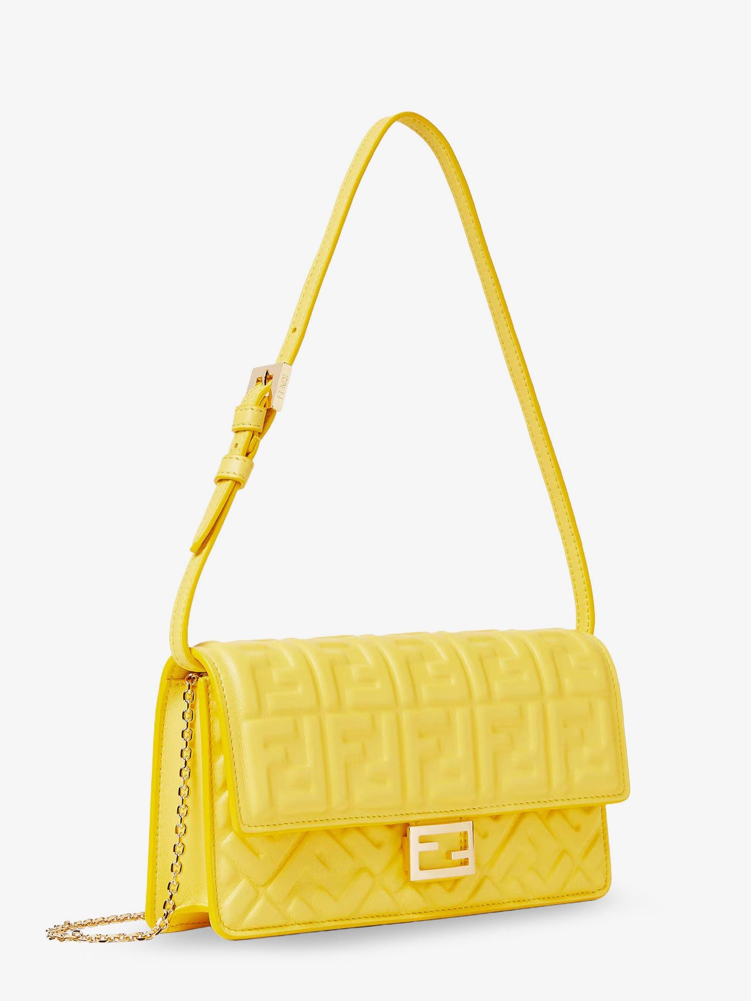 Fendi Leather Wallet On Chain Baguette Size ONE SIZE - 3 Thumbnail