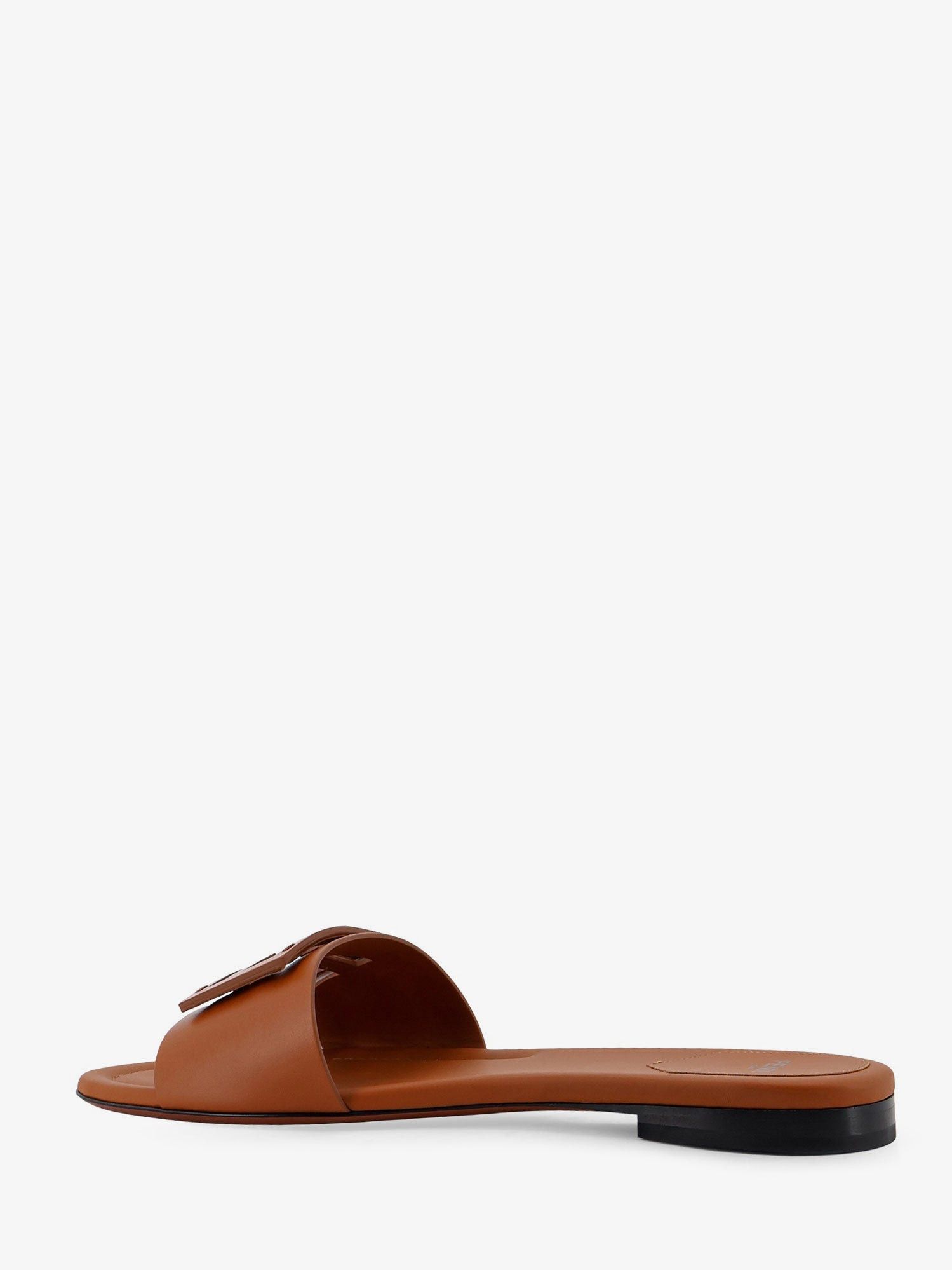Fendi Baguette Leather Sandals Size US 7.5 / IT 37.5 - 3 Thumbnail