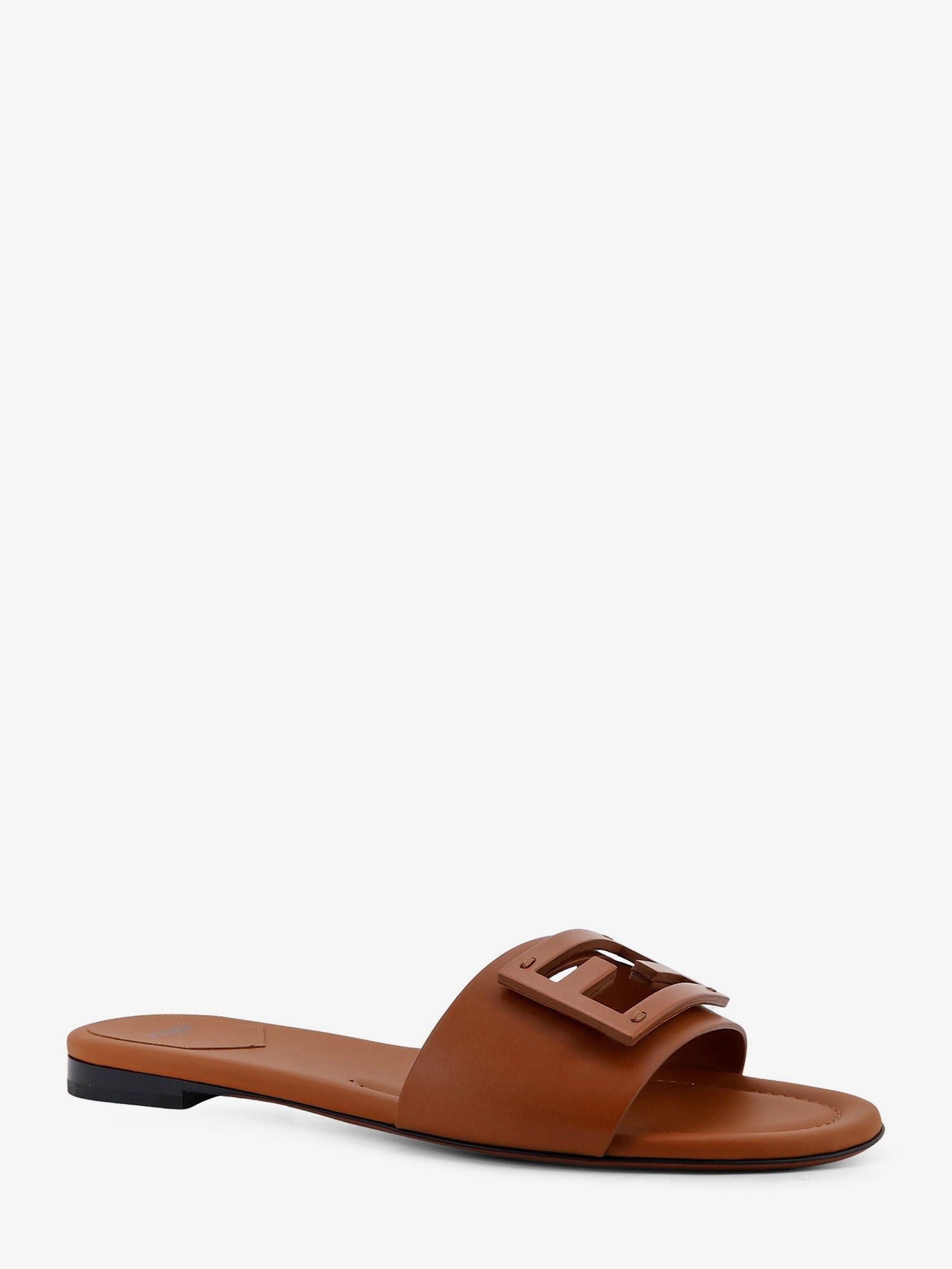 Fendi Baguette Leather Sandals Size US 10 / IT 40 - 2 Thumbnail