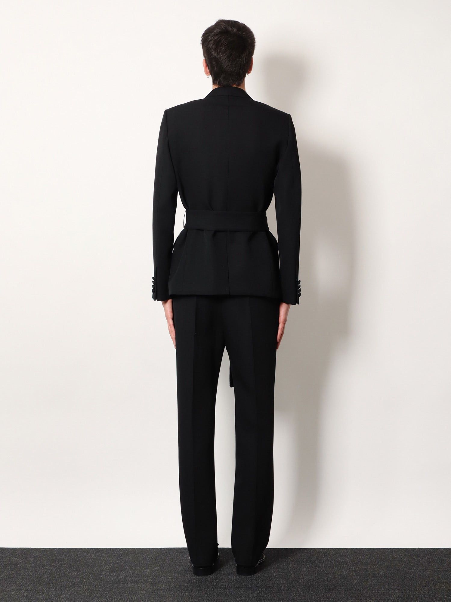 Valentino Virgin Wool Blazer With Belt Size US S / EU 44-46 / 1 - 3 Thumbnail