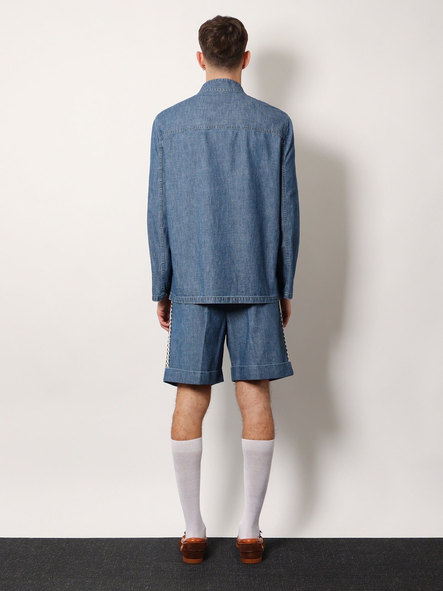 Valentino Valentino Denim Sahariana Jacket Size US L / EU 52-54 / 3 - 4 Thumbnail