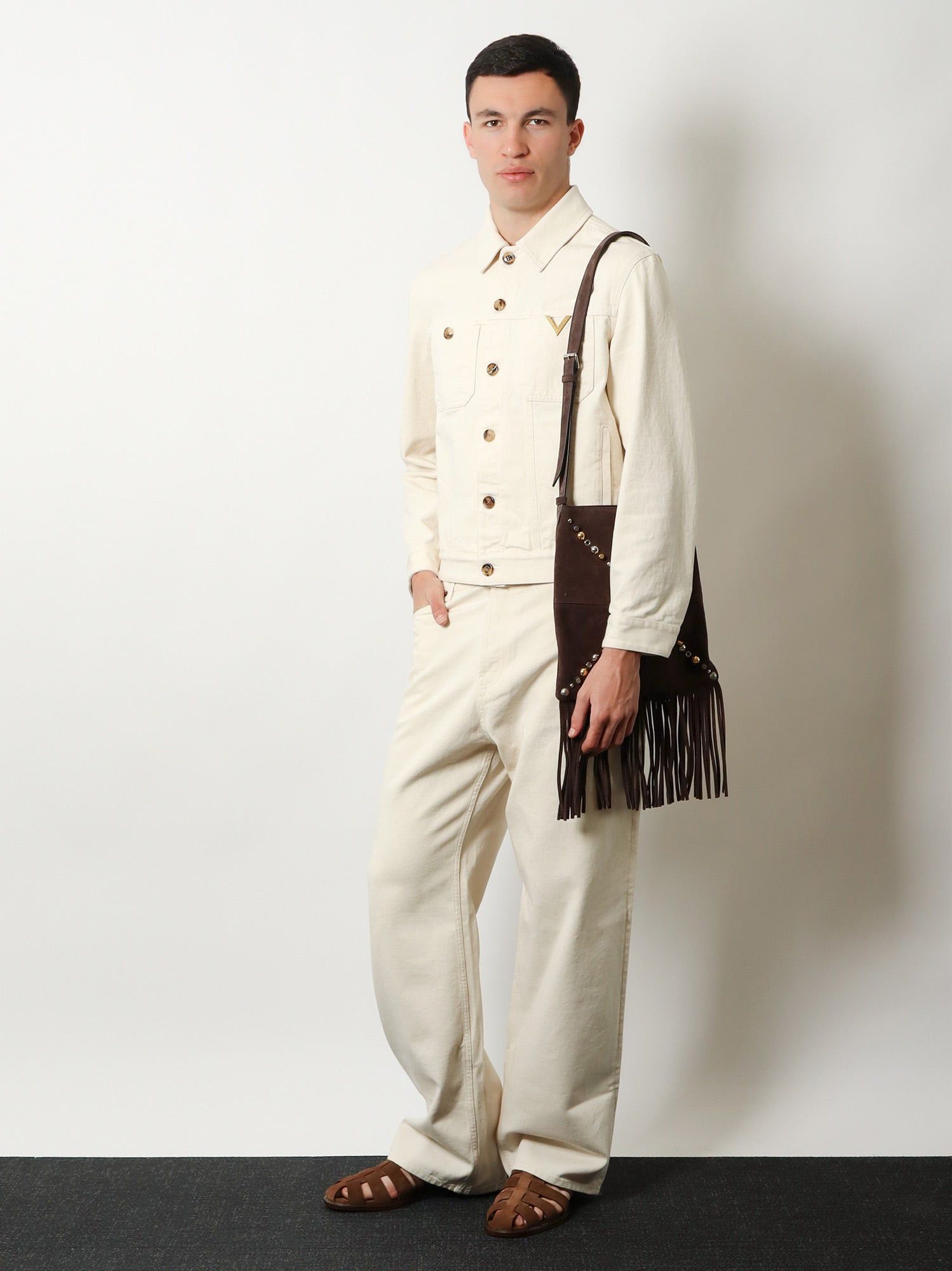 Valentino Five Pockets Cotton Trousers Size US 30 / EU 46 - 4 Thumbnail