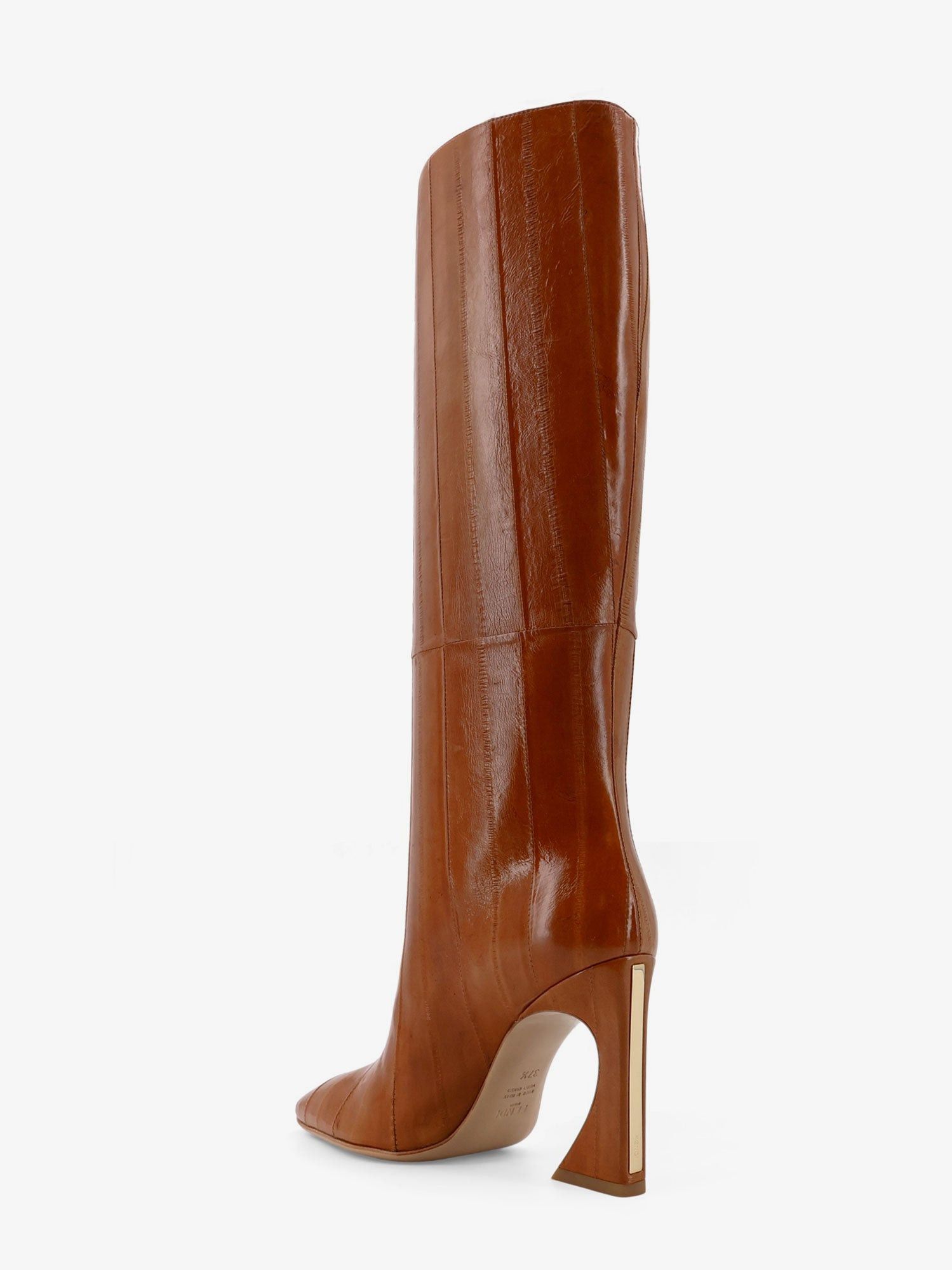Fendi Fendi Arco Hagfish Leather Boots Size US 11 / IT 41 - 4 Thumbnail