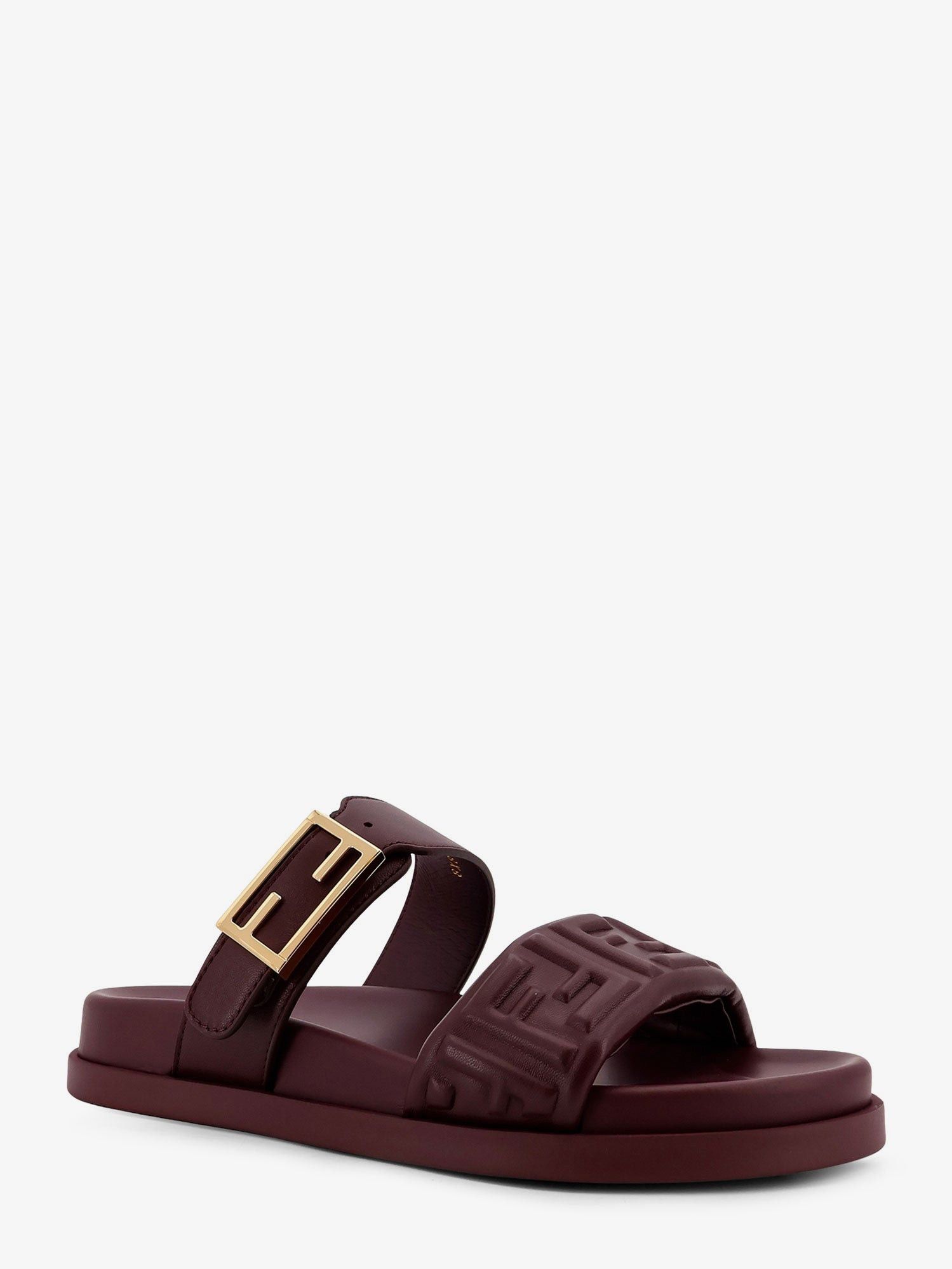 Fendi Fendi Feel Low Leather Sandals Size US 11 / IT 41 - 2 Thumbnail