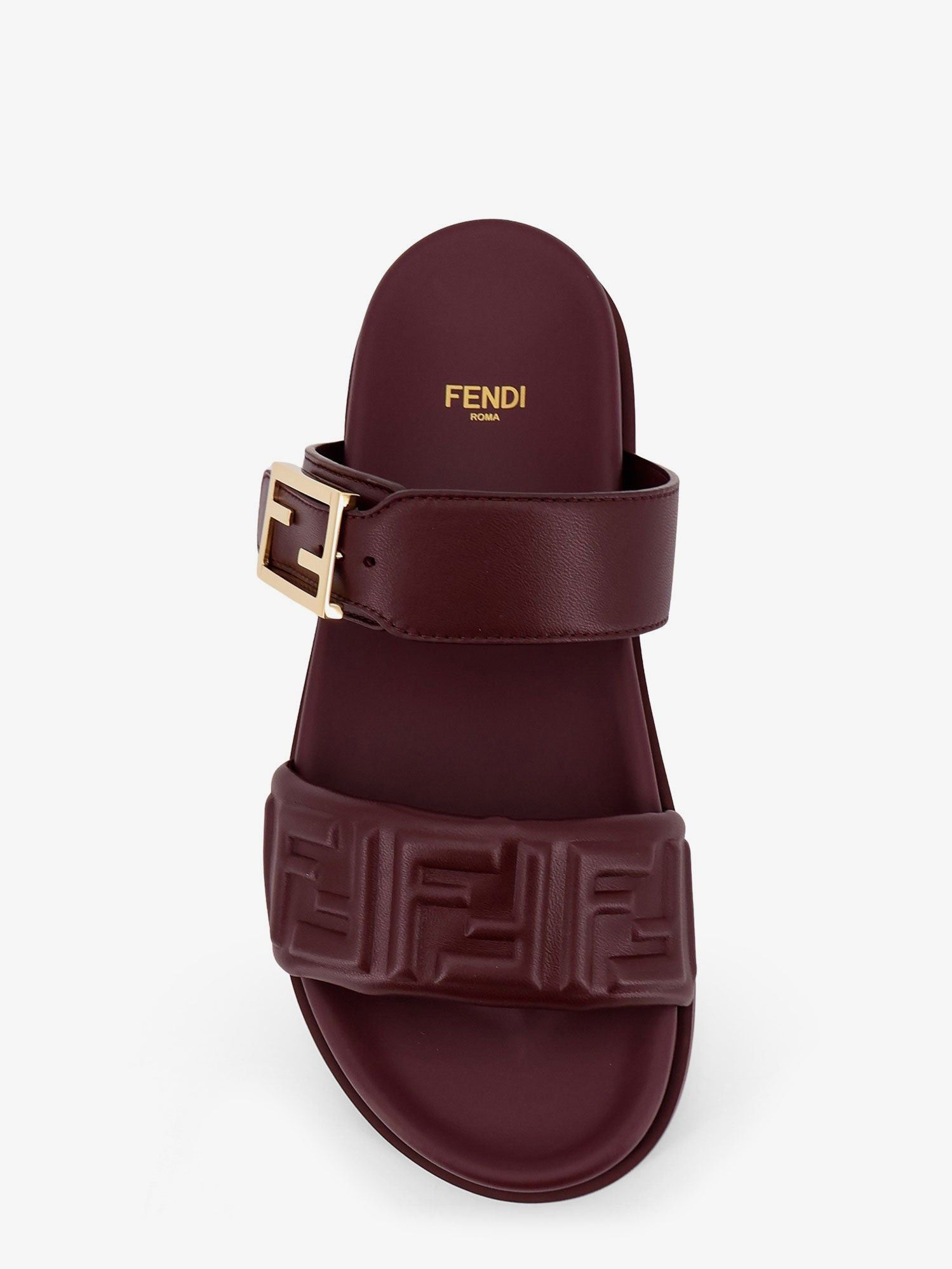 Fendi Fendi Feel Low Leather Sandals Size US 11 / IT 41 - 5 Thumbnail