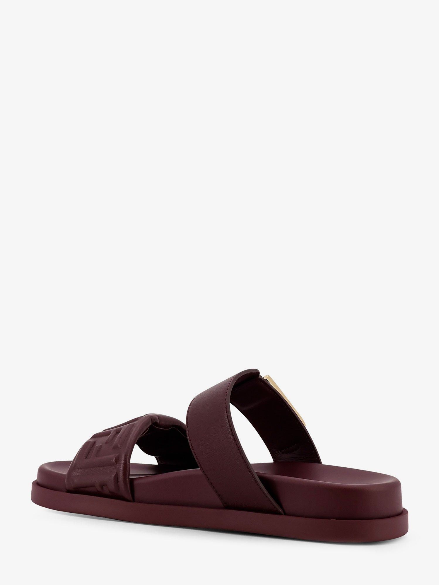 Fendi Fendi Feel Low Leather Sandals Size US 11 / IT 41 - 3 Thumbnail