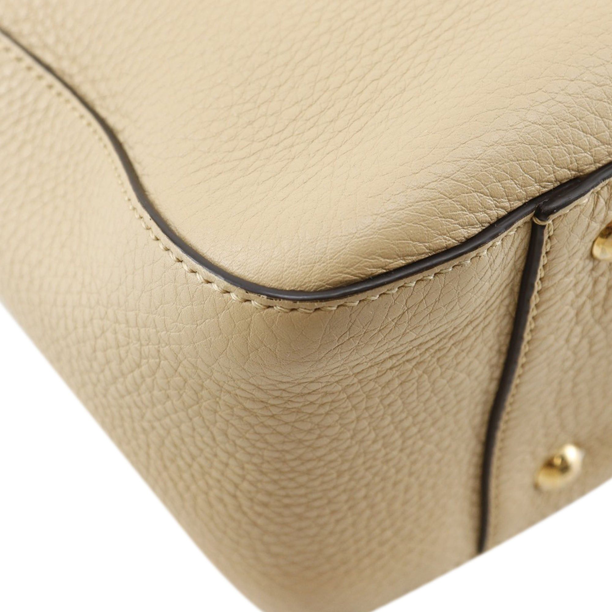 Fendi Small Leather Selleria FF Tote Size ONE SIZE - 15 Thumbnail