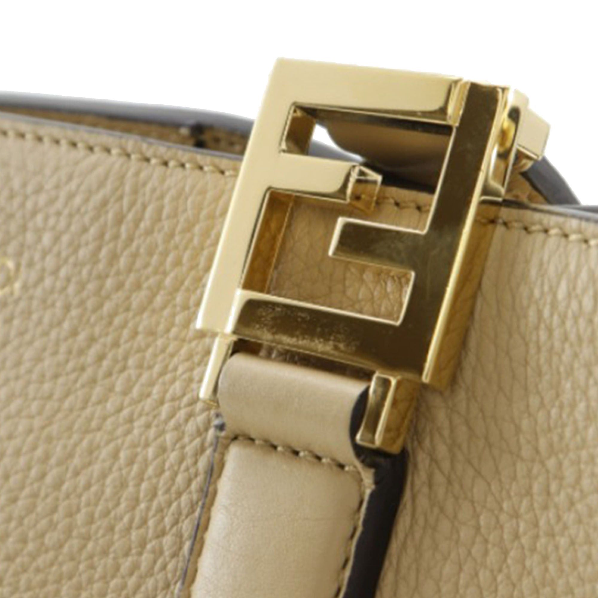 Fendi Small Leather Selleria FF Tote Size ONE SIZE - 11 Thumbnail