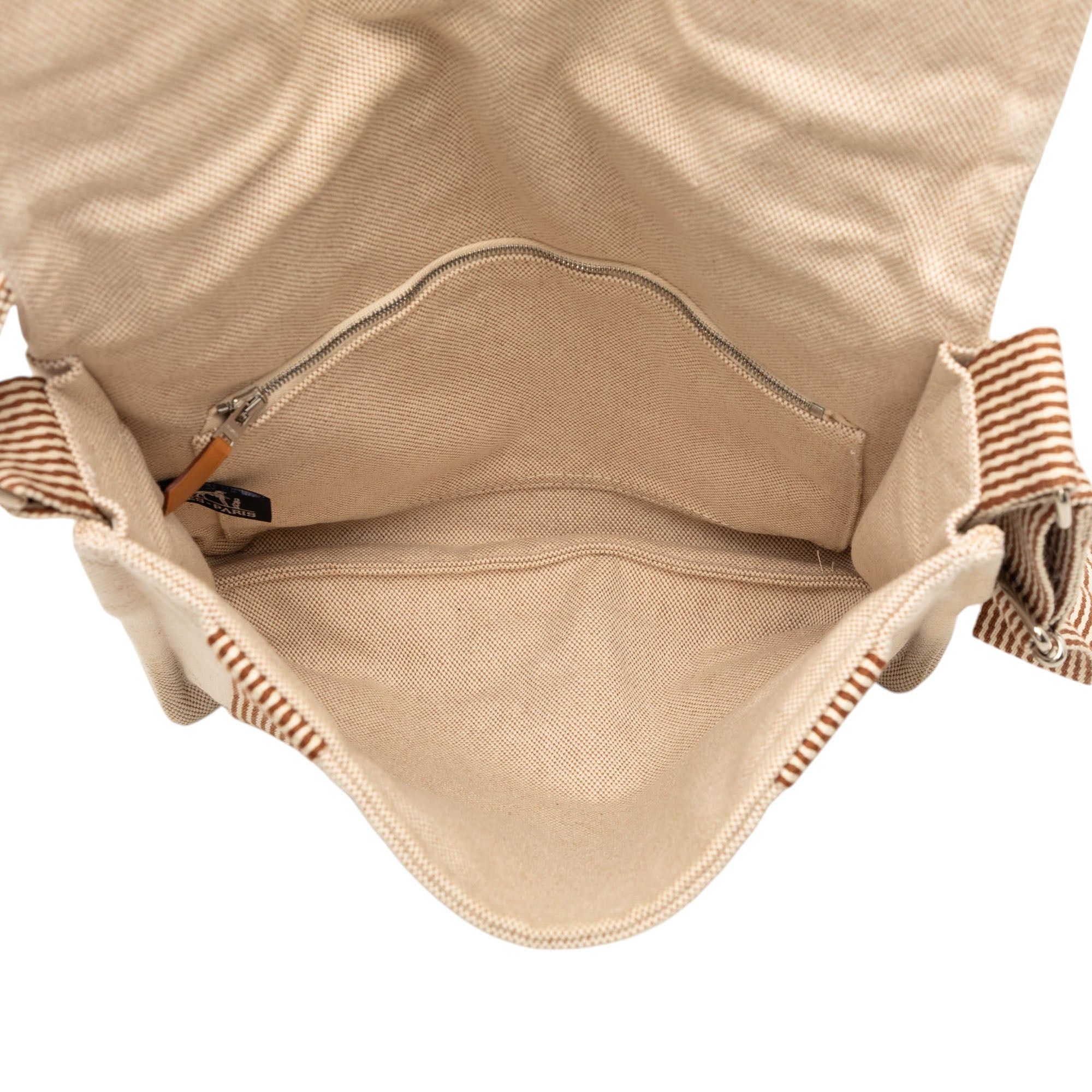 Hermes Canvas Herline Besace MM Size ONE SIZE - 4 Thumbnail