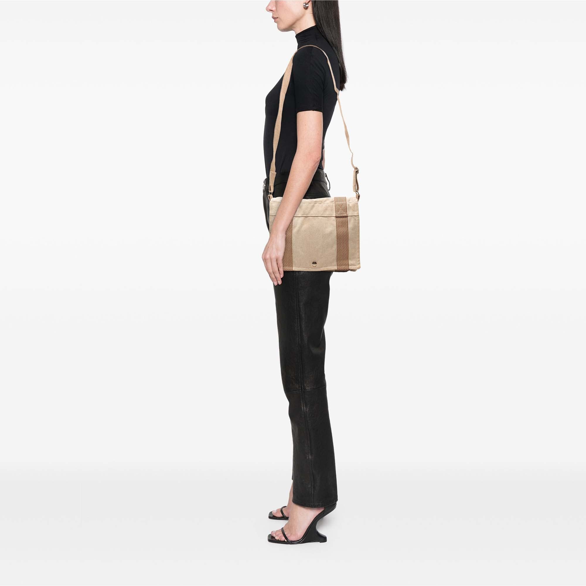 Hermes Canvas Herline Besace MM Size ONE SIZE - 6 Thumbnail