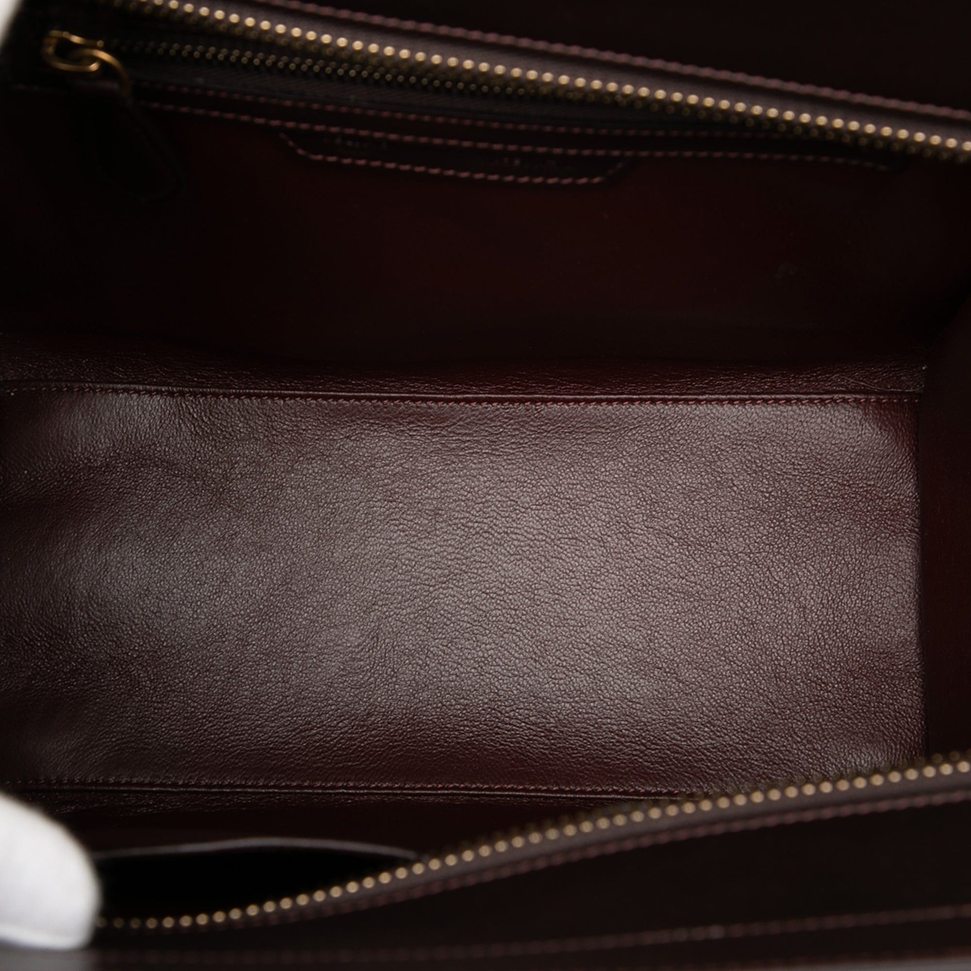 Celine Micro Tricolor Leather Luggage Tote Size ONE SIZE - 4 Thumbnail