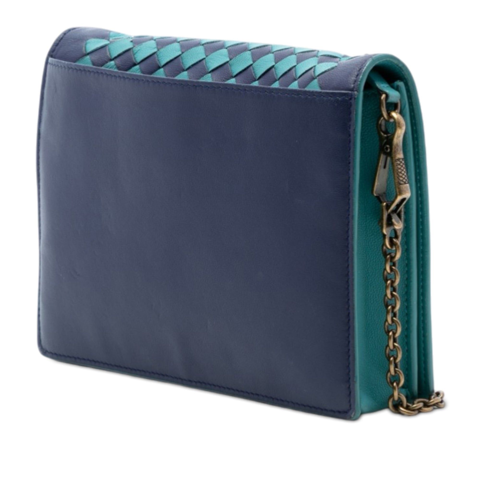 Bottega Veneta Nappa Intrecciato Wallet on Chain Size ONE SIZE - 2 Thumbnail