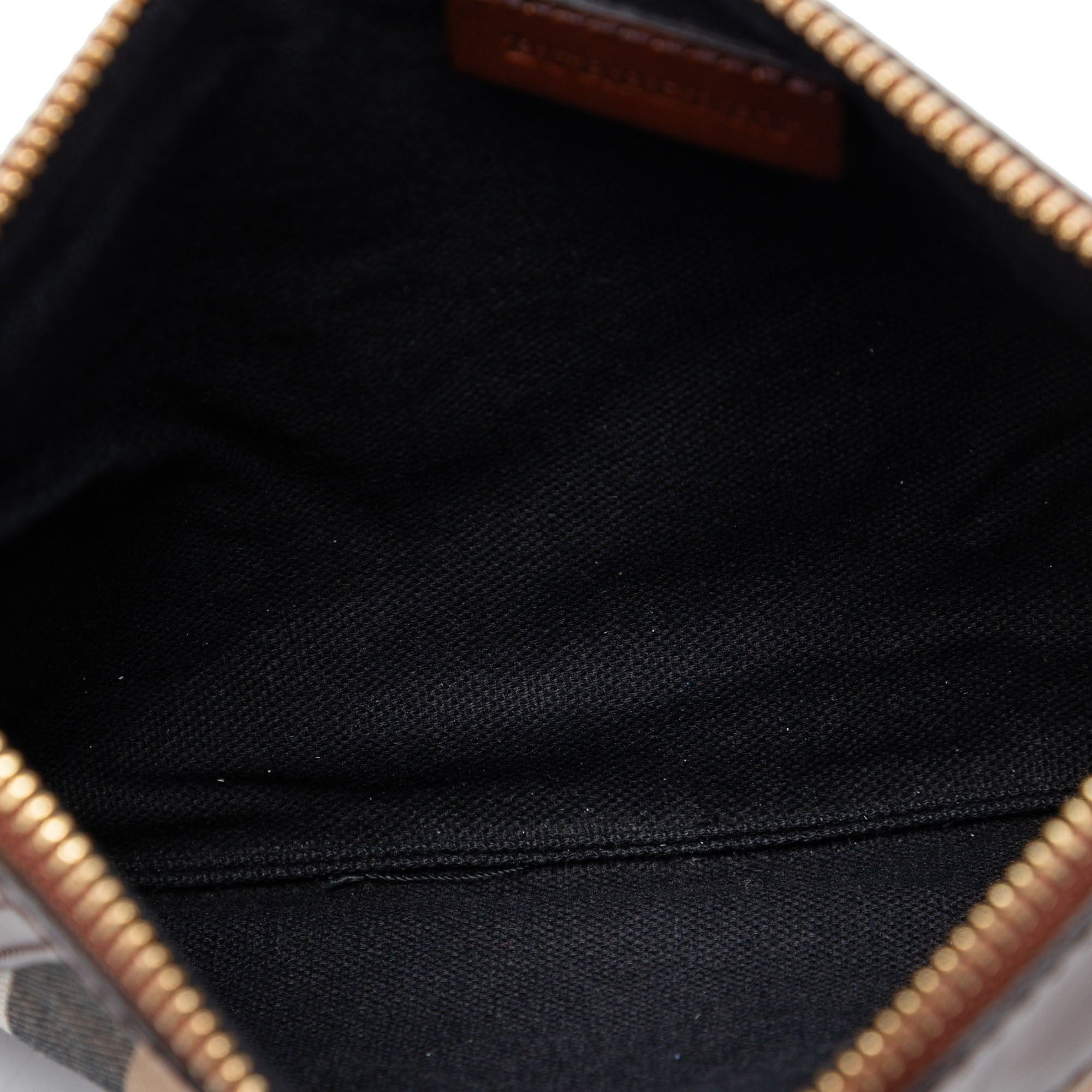 Burberry Exploded Check Canvas Wristlet Clutch Size ONE SIZE - 4 Thumbnail