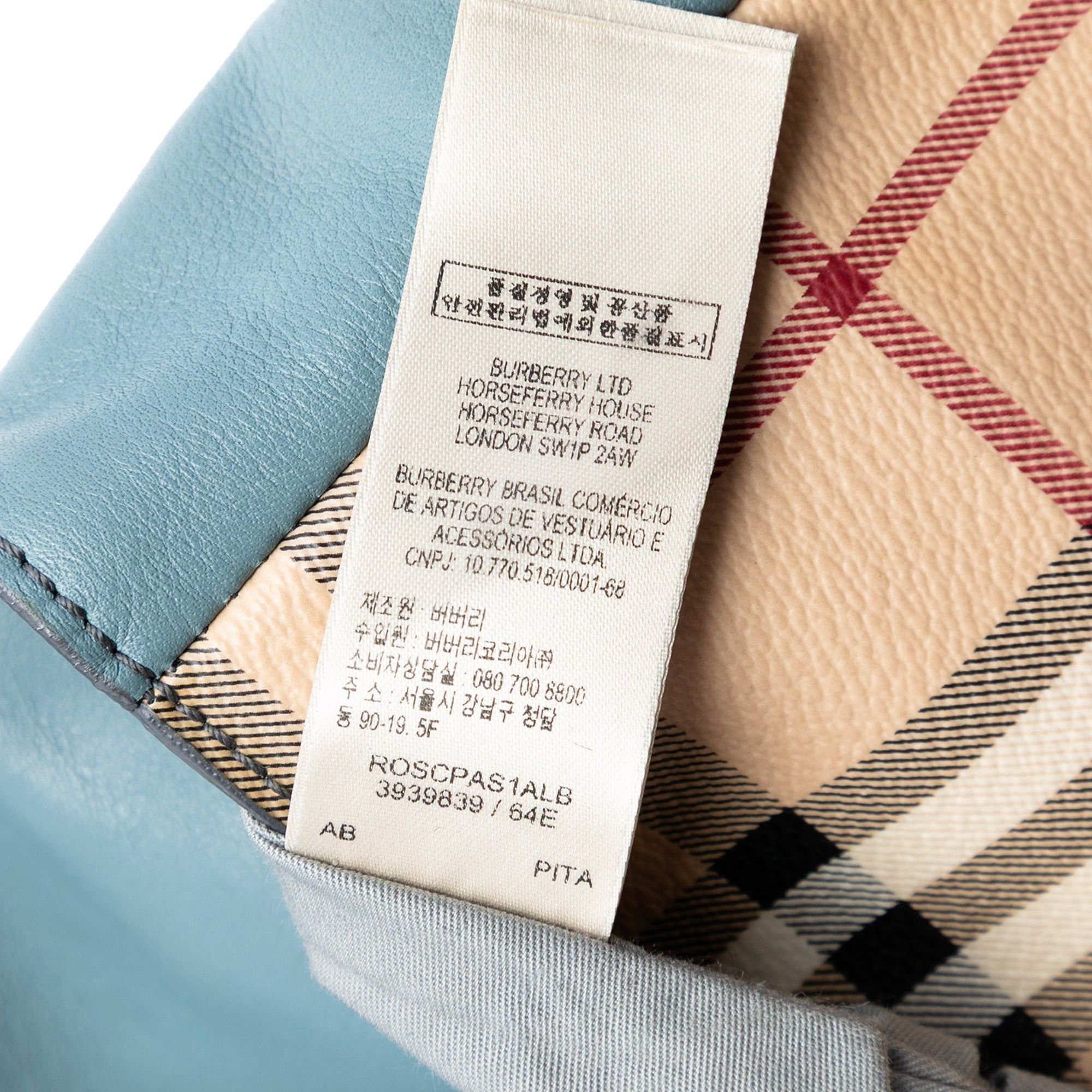 Burberry Haymarket Check Coated Canvas Leah Crossbody Size ONE SIZE - 5 Thumbnail