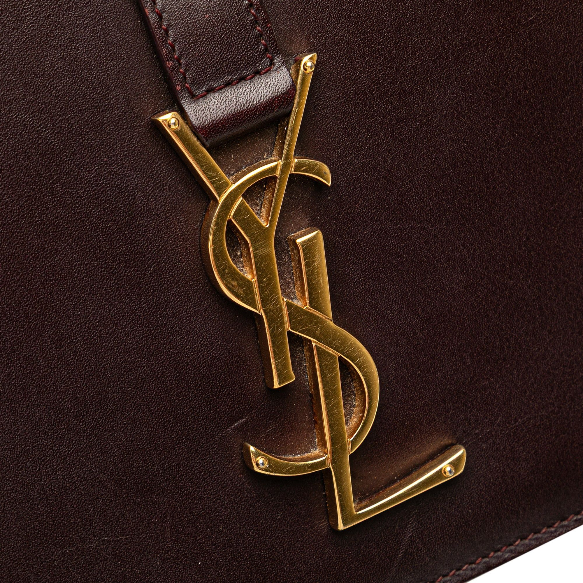 Saint Laurent Paris Medium Leather Monogram Universite Bag Size ONE SIZE - 8 Thumbnail