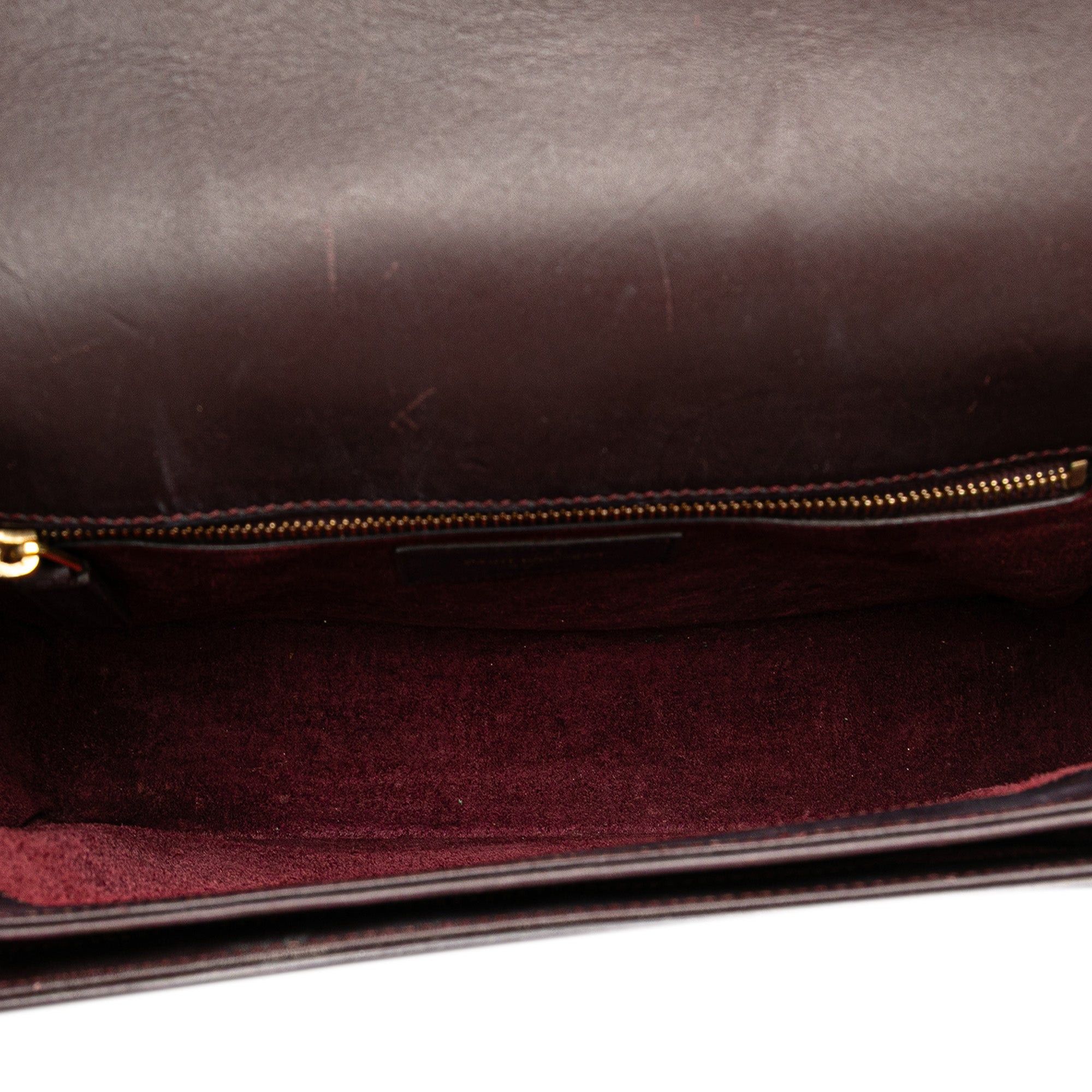 Saint Laurent Paris Medium Leather Monogram Universite Bag Size ONE SIZE - 4 Thumbnail
