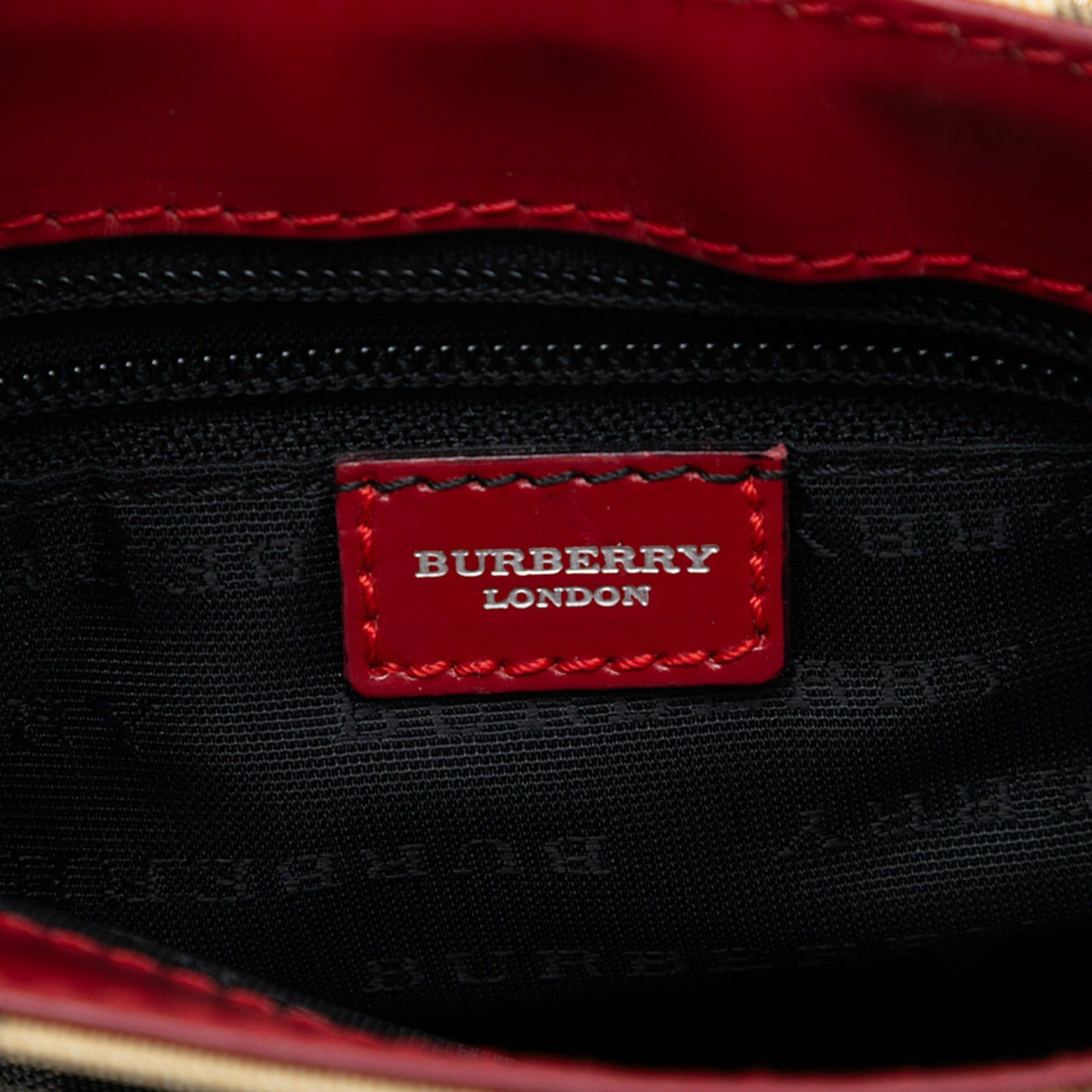 Burberry House Check Coated Canvas Handbag Size ONE SIZE - 5 Thumbnail