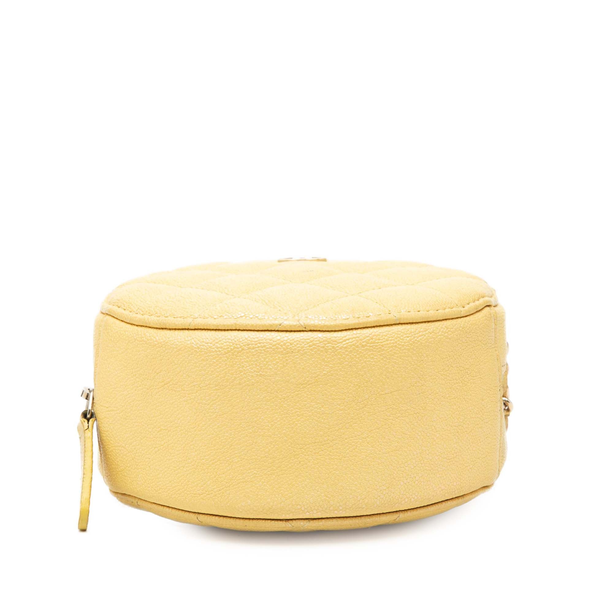 Chanel CC Quilted Caviar Round Clutch With Chain Size ONE SIZE - 3 Thumbnail