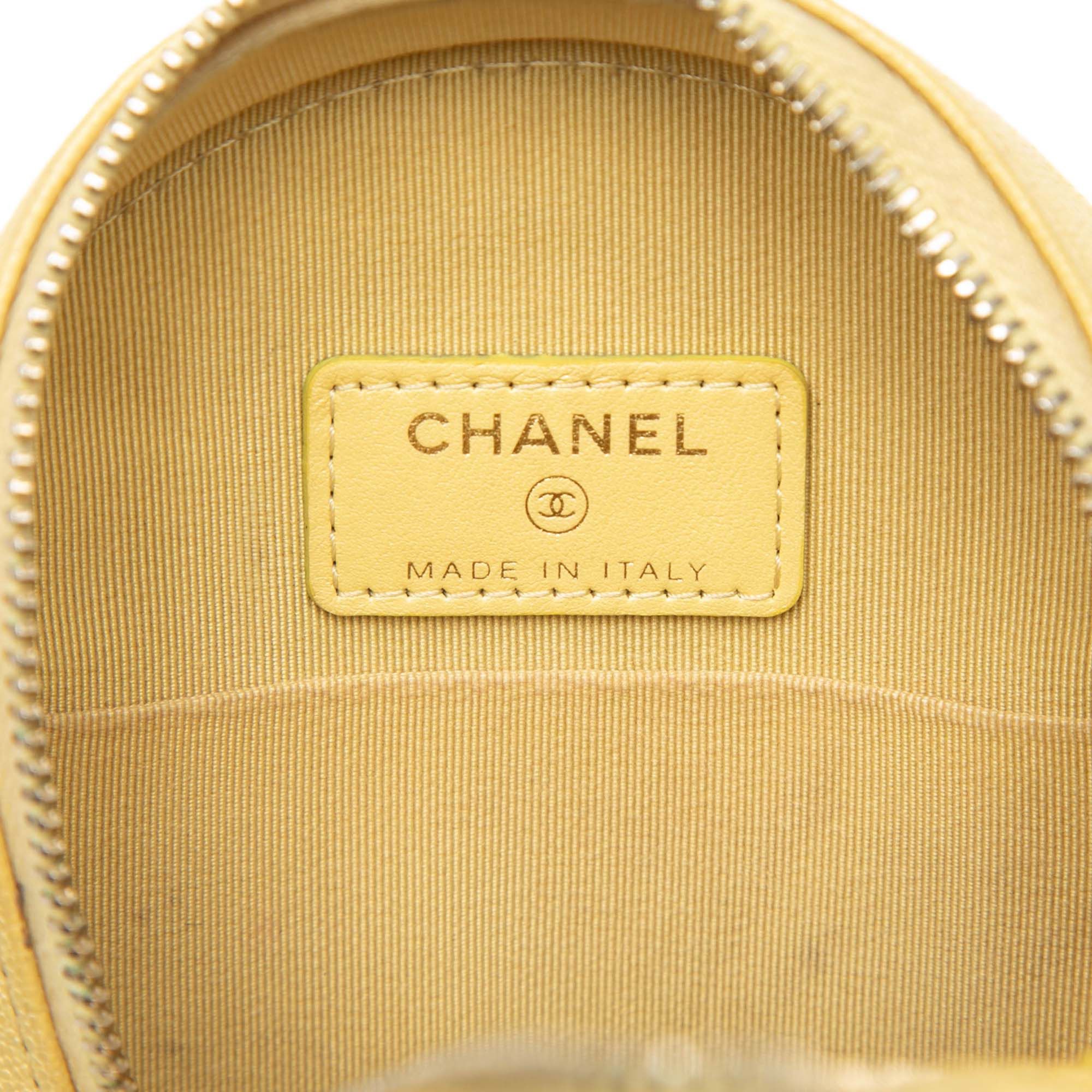 Chanel CC Quilted Caviar Round Clutch With Chain Size ONE SIZE - 5 Thumbnail