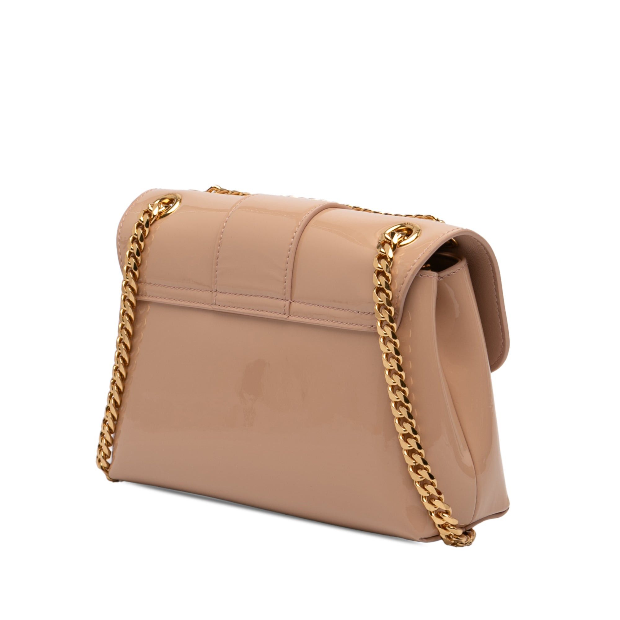 Celine Teen Patent Triomphe Victoire Chain Shoulder Bag Size ONE SIZE - 2 Thumbnail