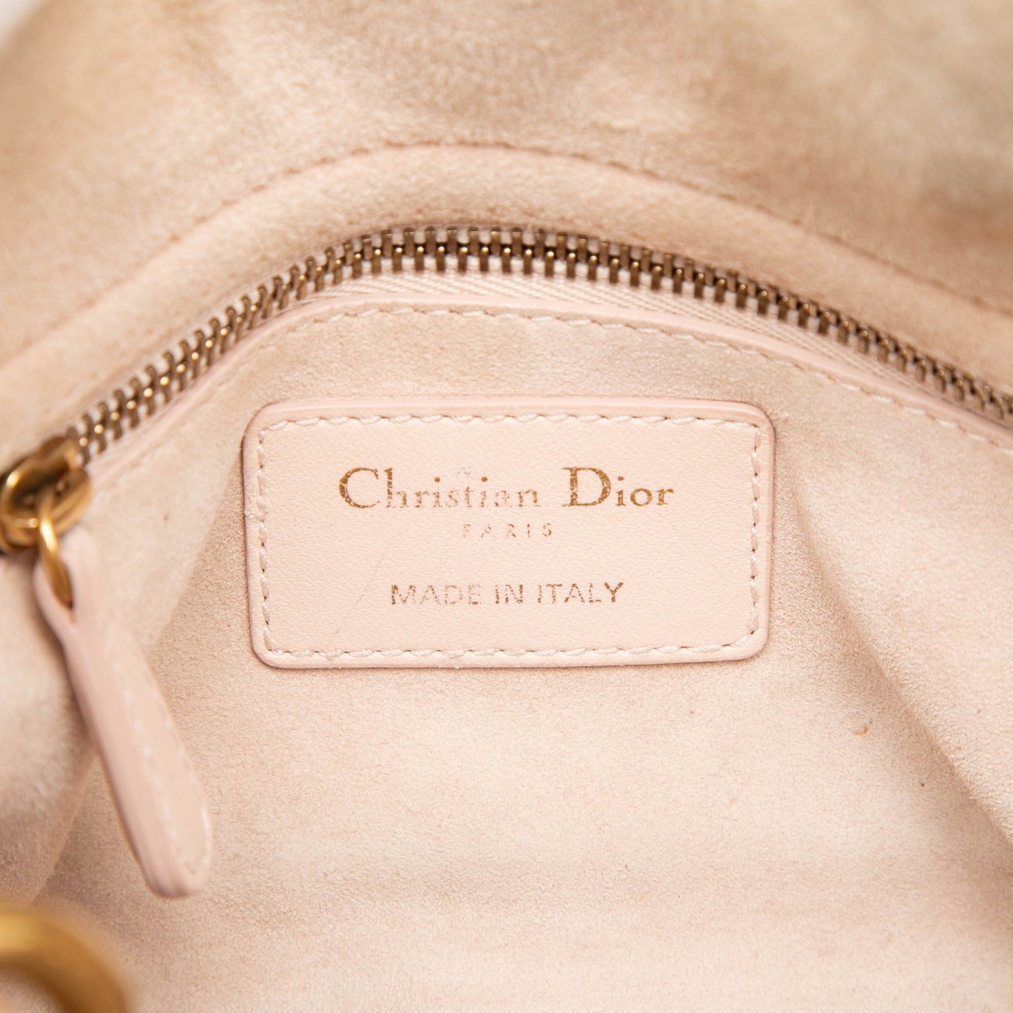 Dior Mini Lambskin Cannage Studded Supple Lady Dior Size ONE SIZE - 5 Thumbnail
