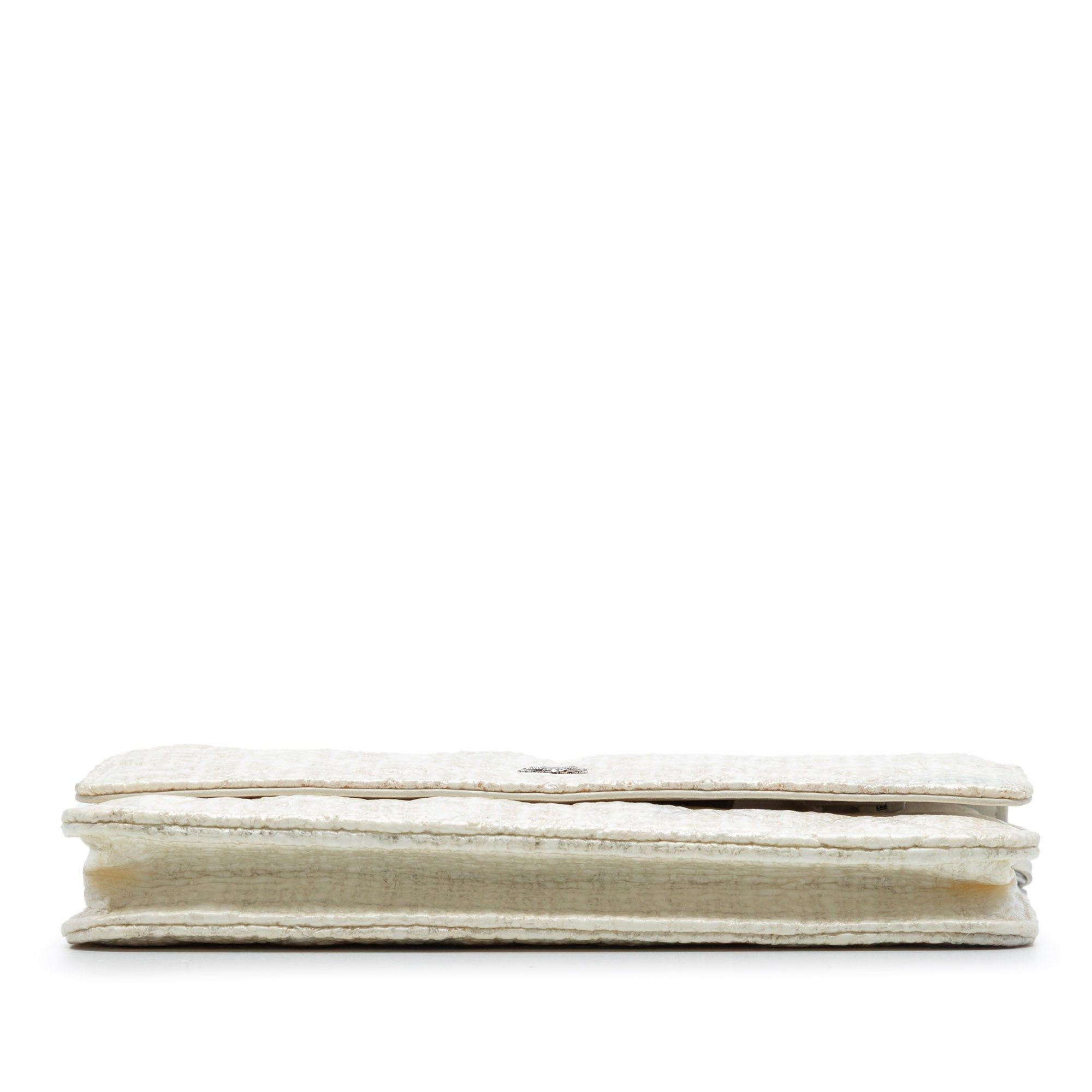 Chanel CC Coated Tweed Wallet On Chain Size ONE SIZE - 3 Thumbnail