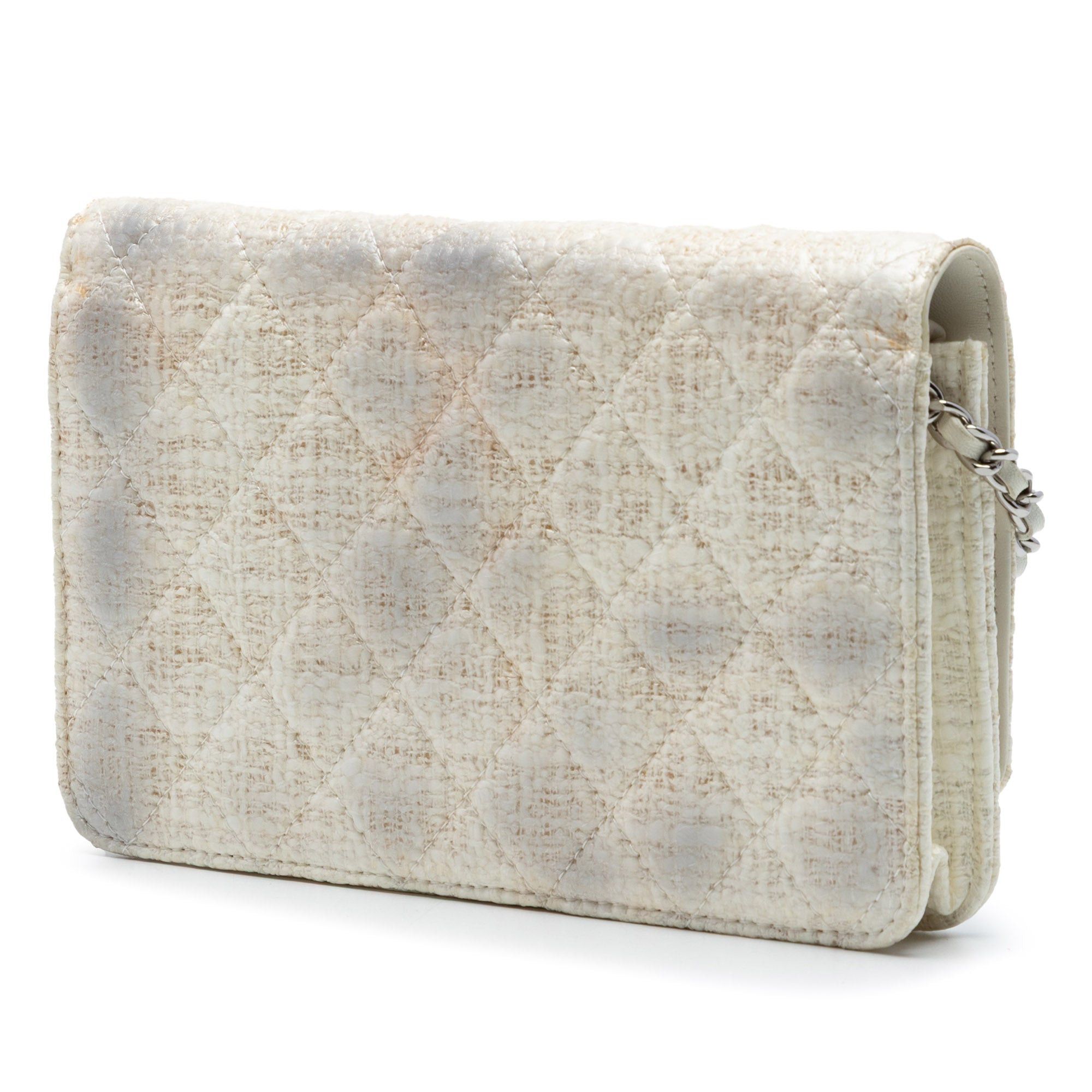 Chanel CC Coated Tweed Wallet On Chain Size ONE SIZE - 2 Thumbnail