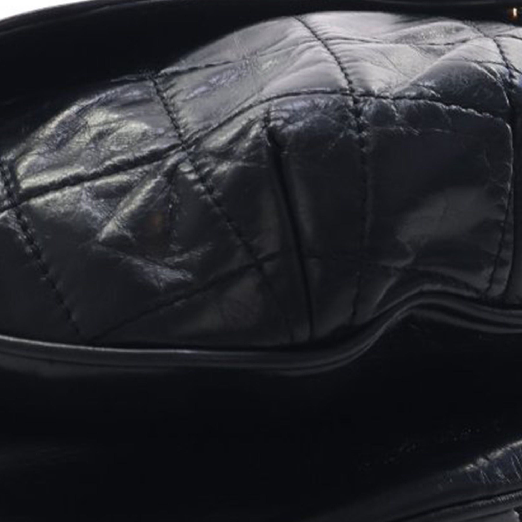 Chanel Medium Quilted Glazed Calfskin Bubble CC Flap Size ONE SIZE - 13 Thumbnail